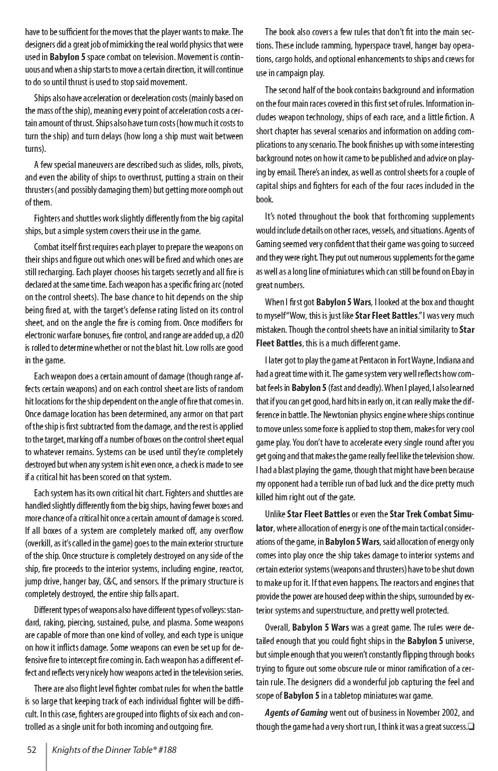 Read online Knights of the Dinner Table comic -  Issue #188 - 54