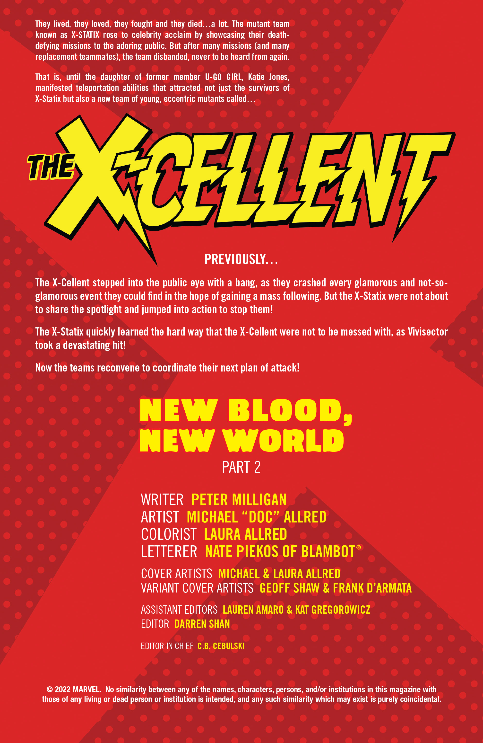 Read online X-Cellent comic -  Issue #2 - 2