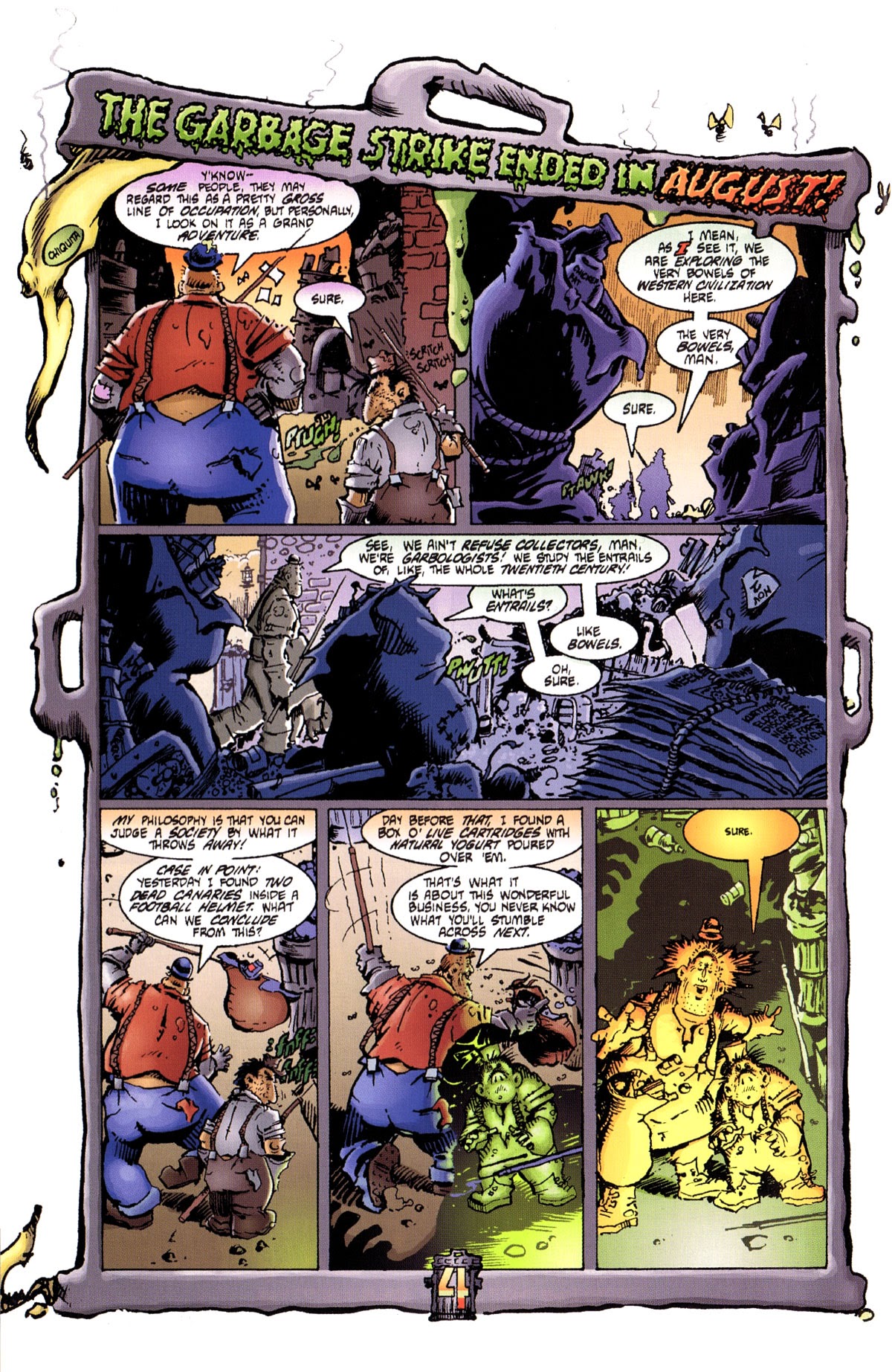 Read online Mr. Monster: Who Watches the Garbagemen? comic -  Issue # Full - 6