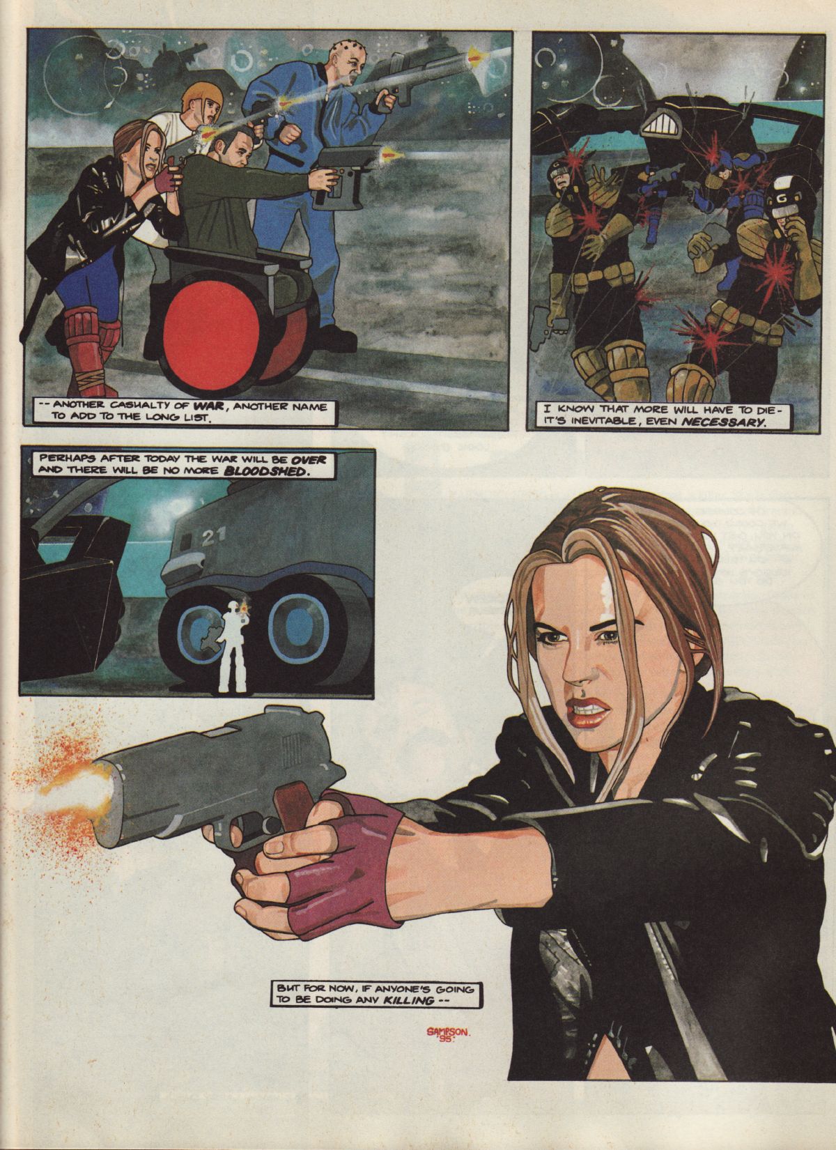 Read online Judge Dredd Megazine (vol. 3) comic -  Issue #5 - 16