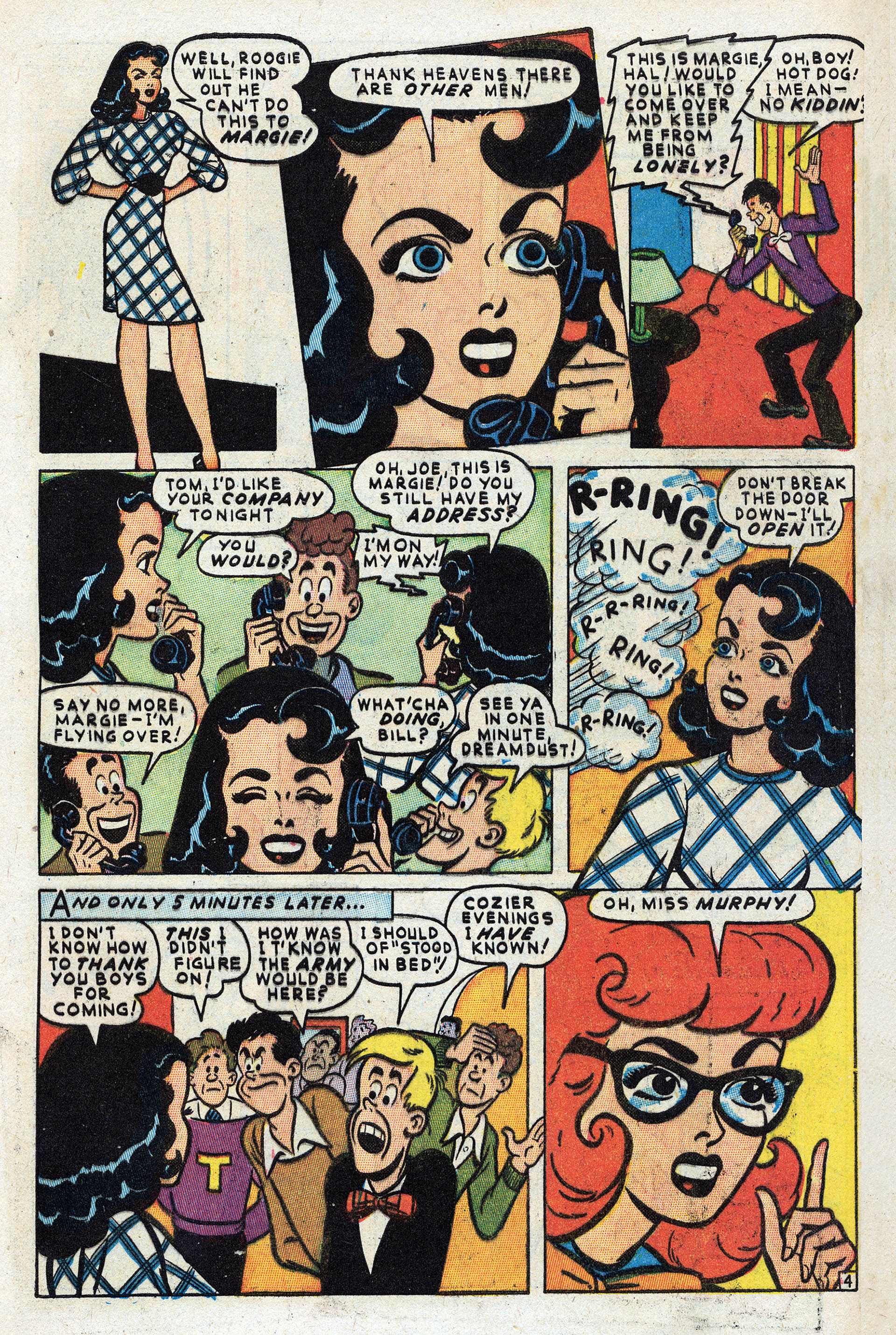 Read online Margie Comics comic -  Issue #40 - 13