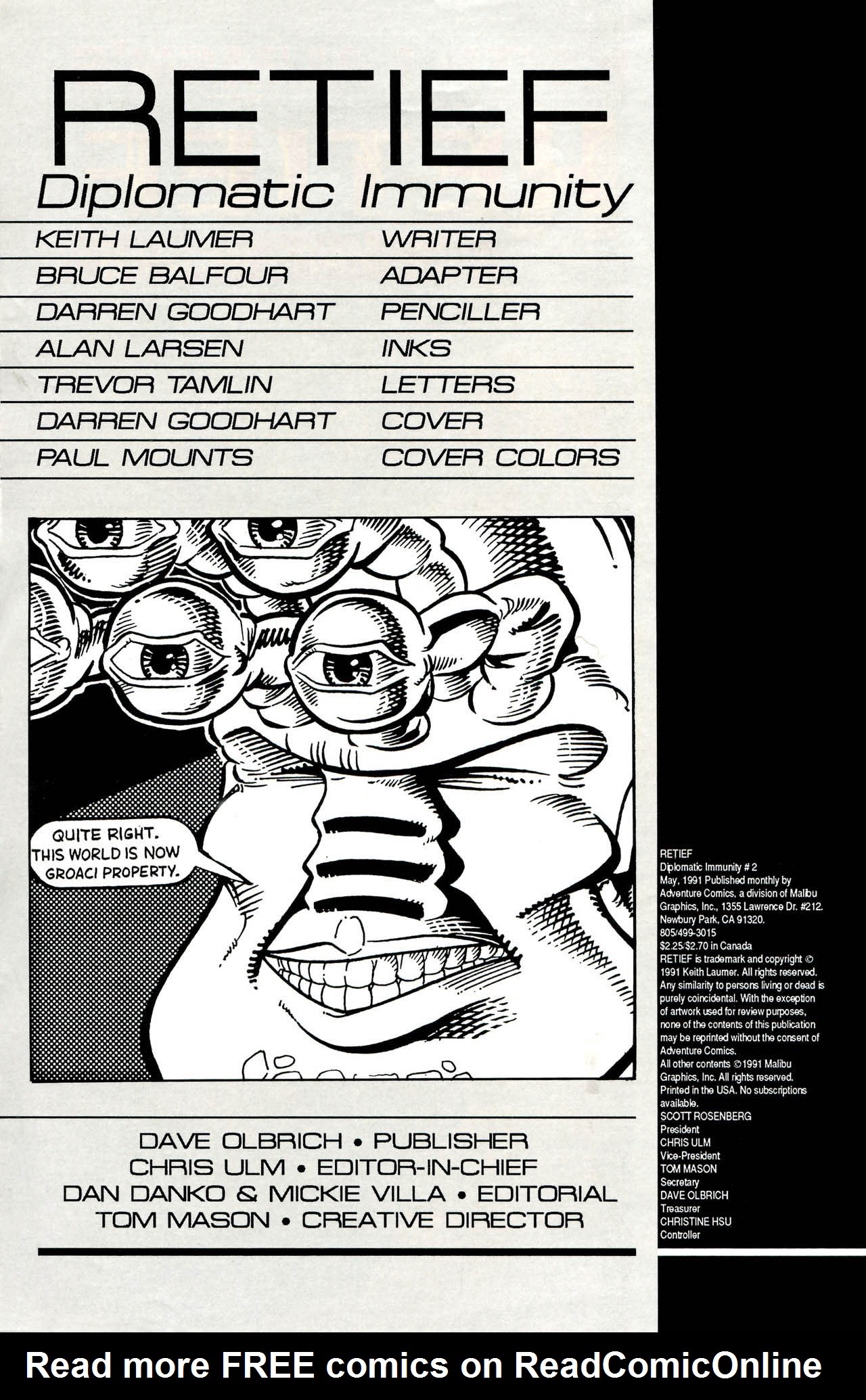 Read online Retief: Diplomatic Immunity comic -  Issue #2 - 2