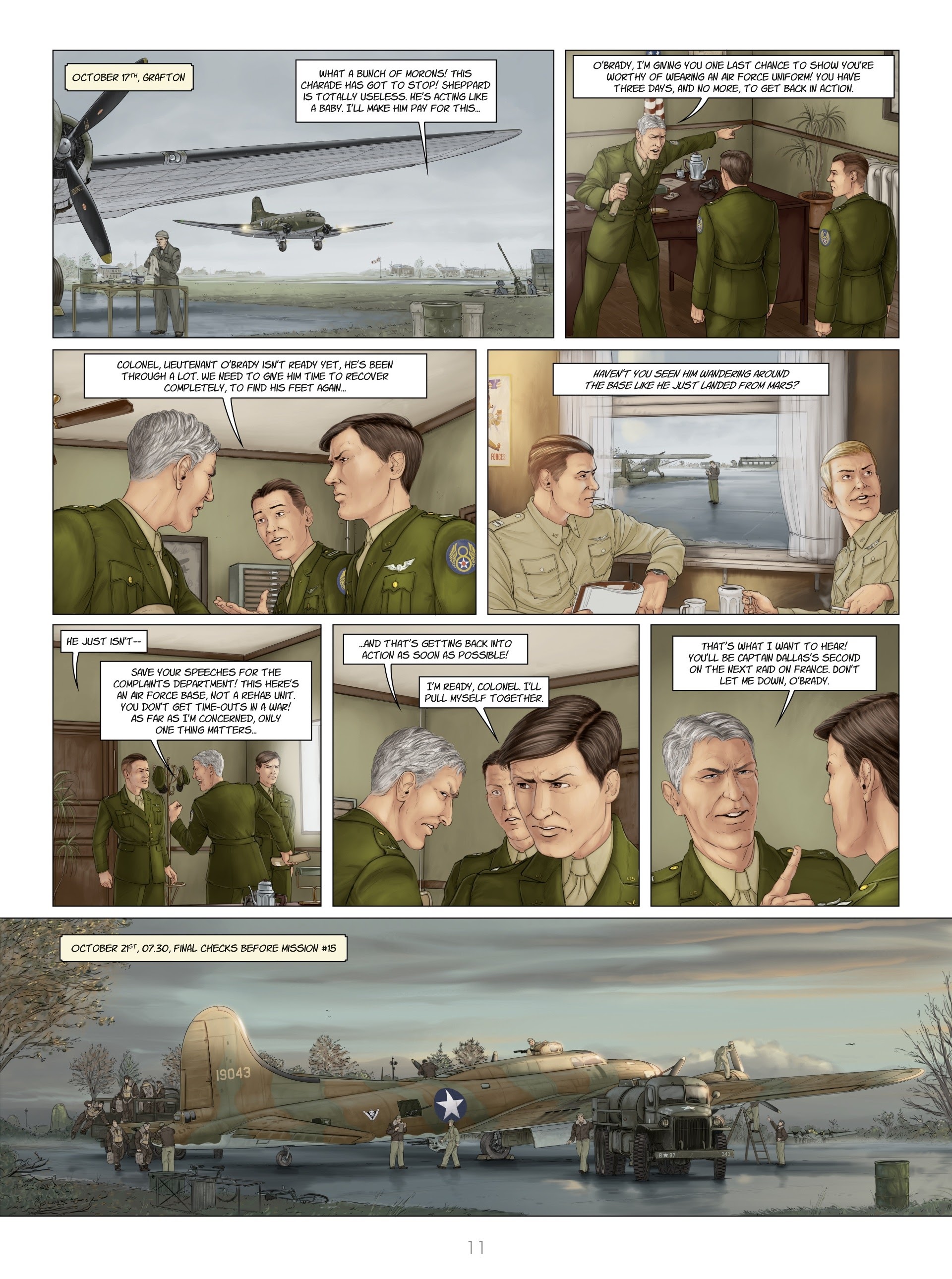 Read online Wings of War Eagle comic -  Issue #2 - 13