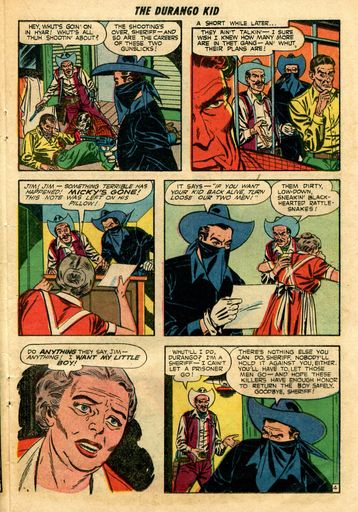 Read online Charles Starrett as The Durango Kid comic -  Issue #18 - 15