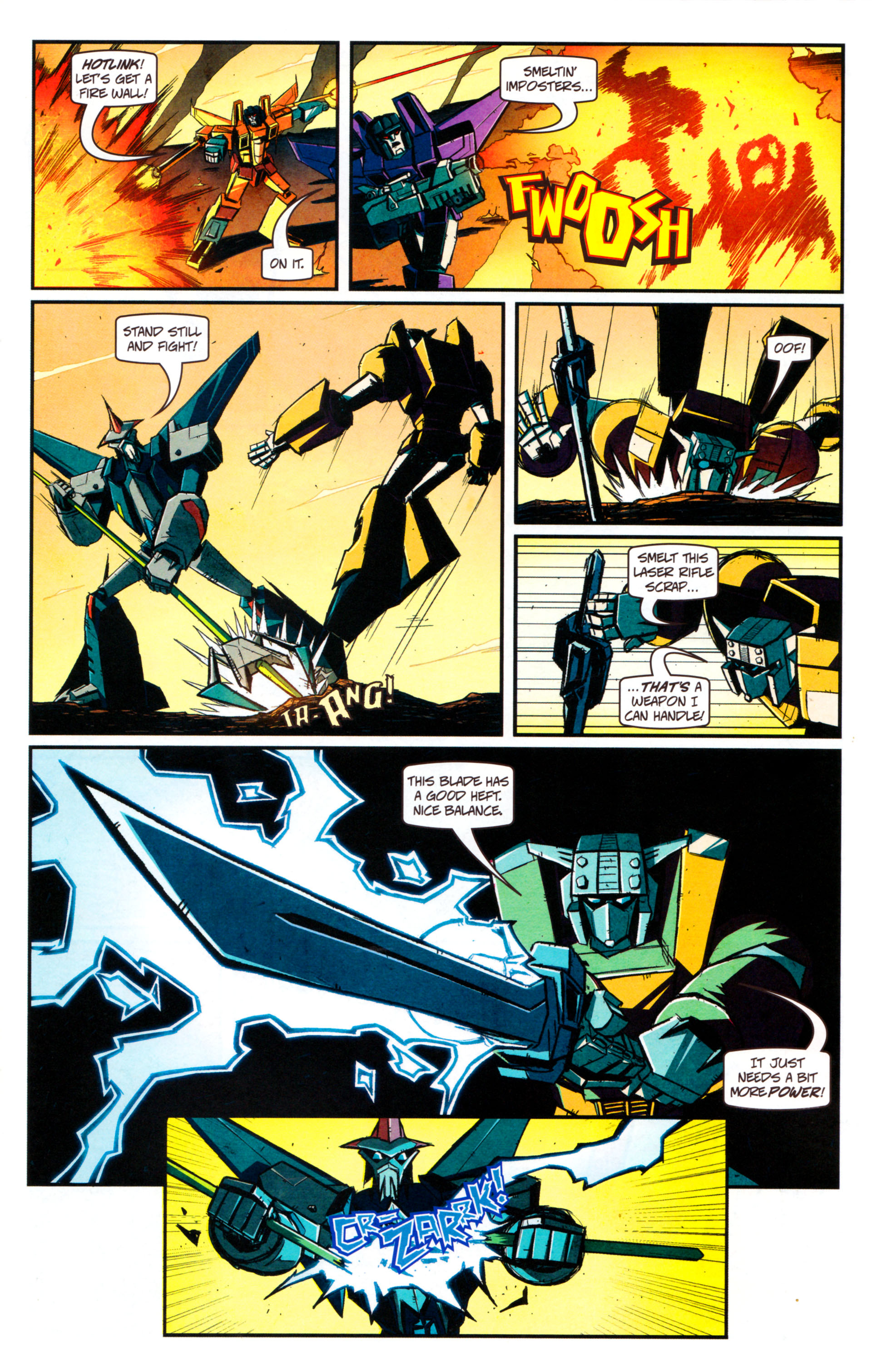 Read online Transformers: Timelines comic -  Issue #8 - 21