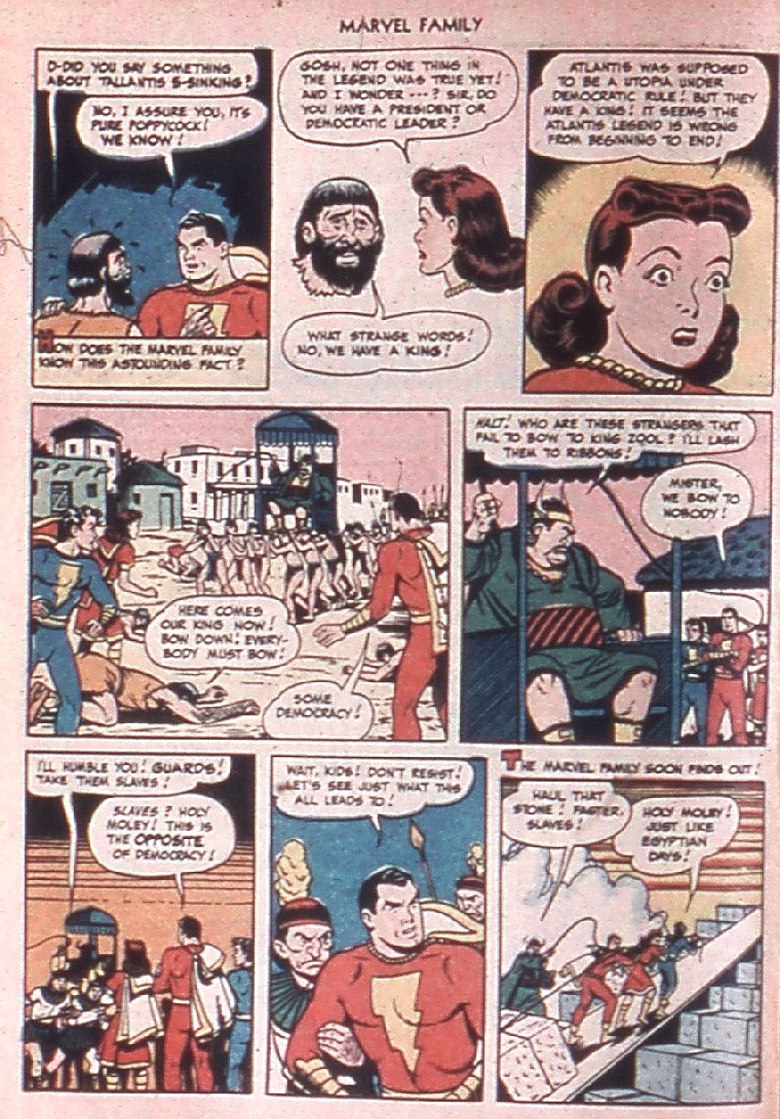 Read online The Marvel Family comic -  Issue #39 - 8