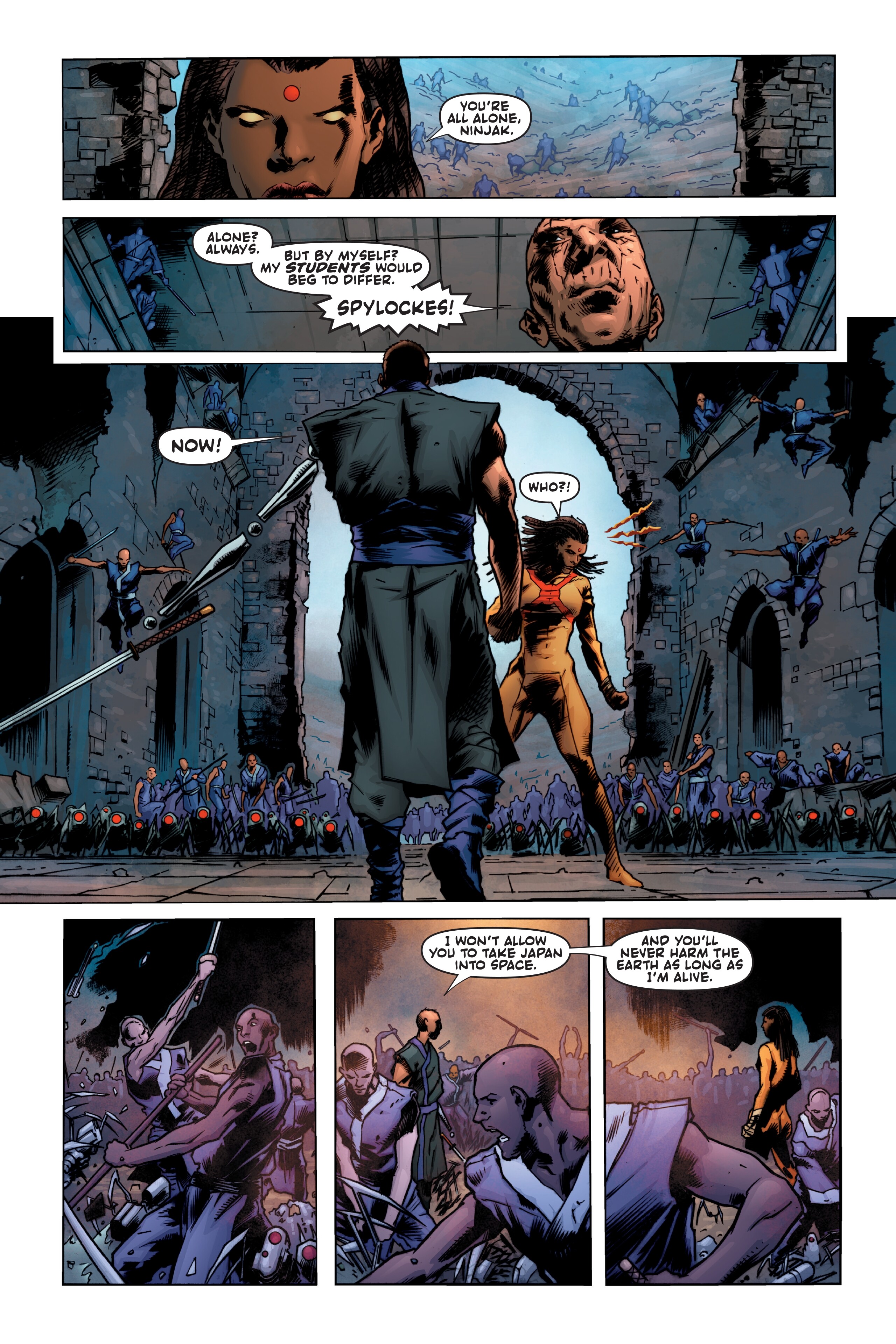 Read online Ninjak (2015) comic -  Issue # _Deluxe Edition 2 (Part 4) - 96