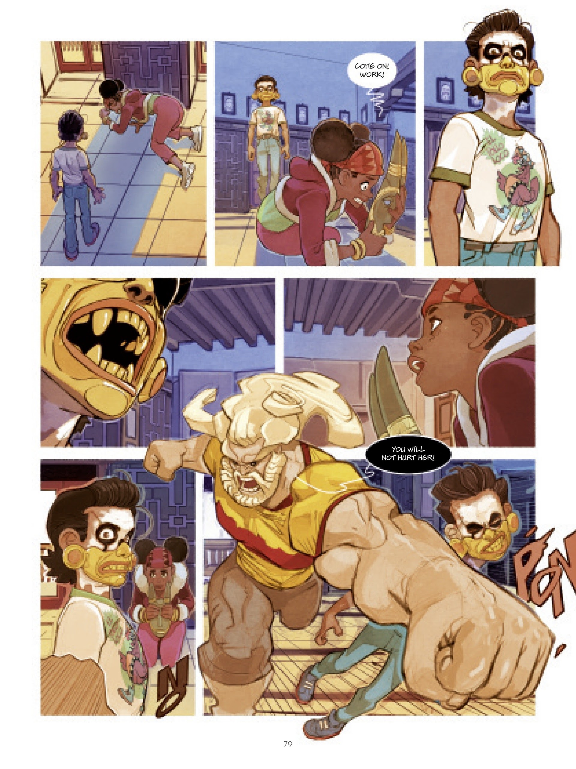 Read online Masks comic -  Issue #1 - 78