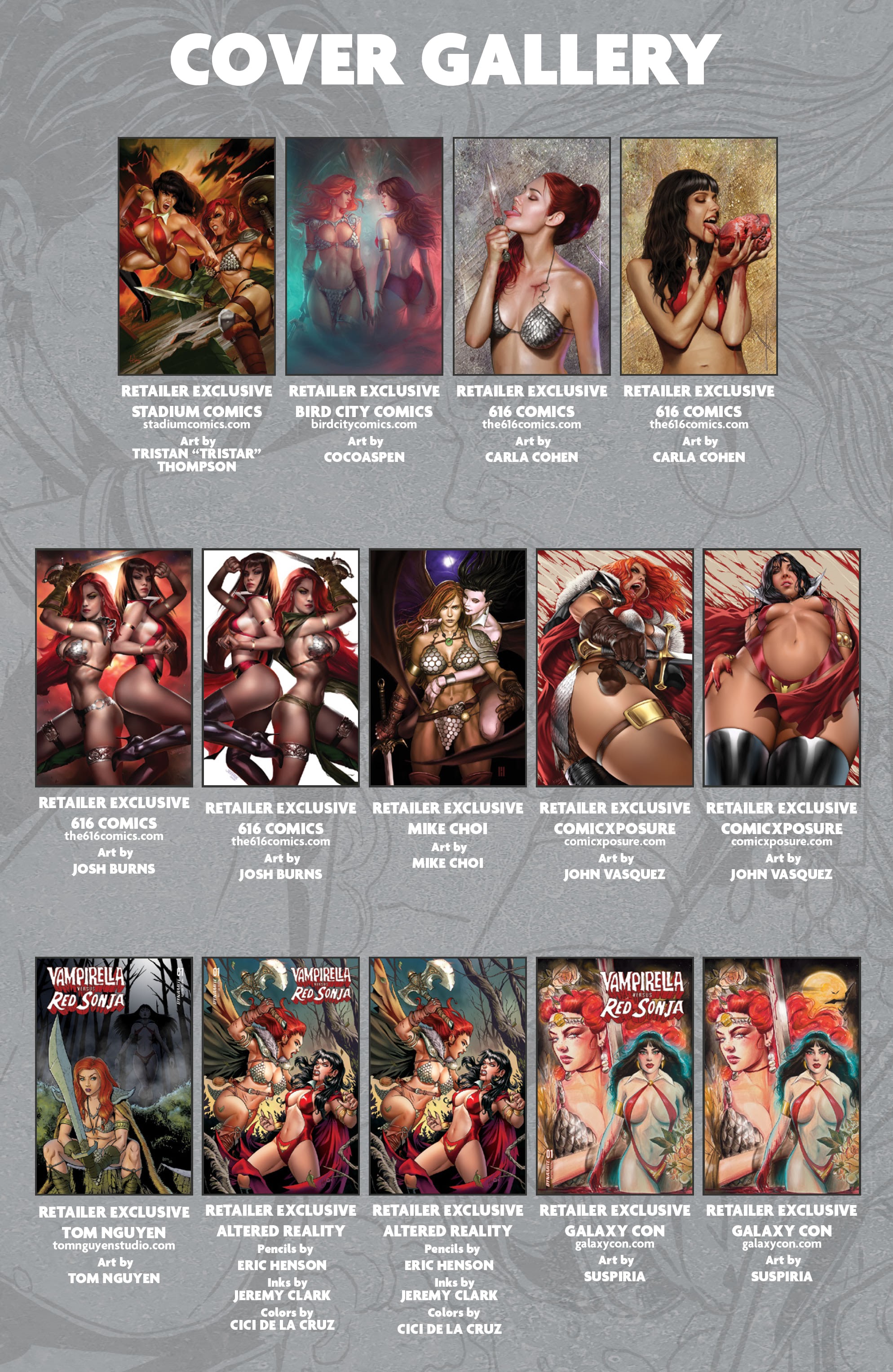 Read online Vampirella Vs. Red Sonja comic -  Issue #1 - 34
