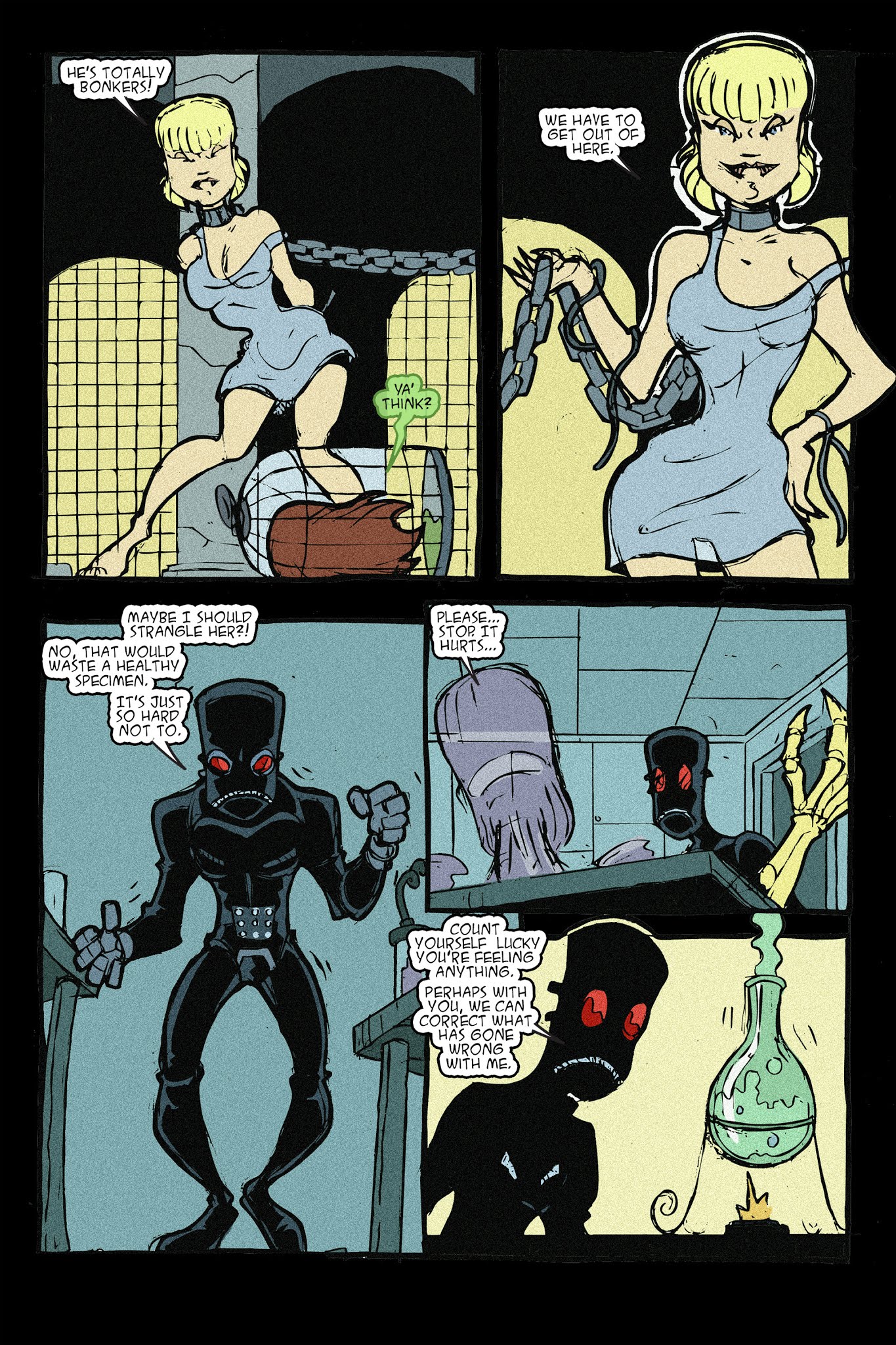 Read online Halloween Man vs. the Invisible Man comic -  Issue # TPB - 84