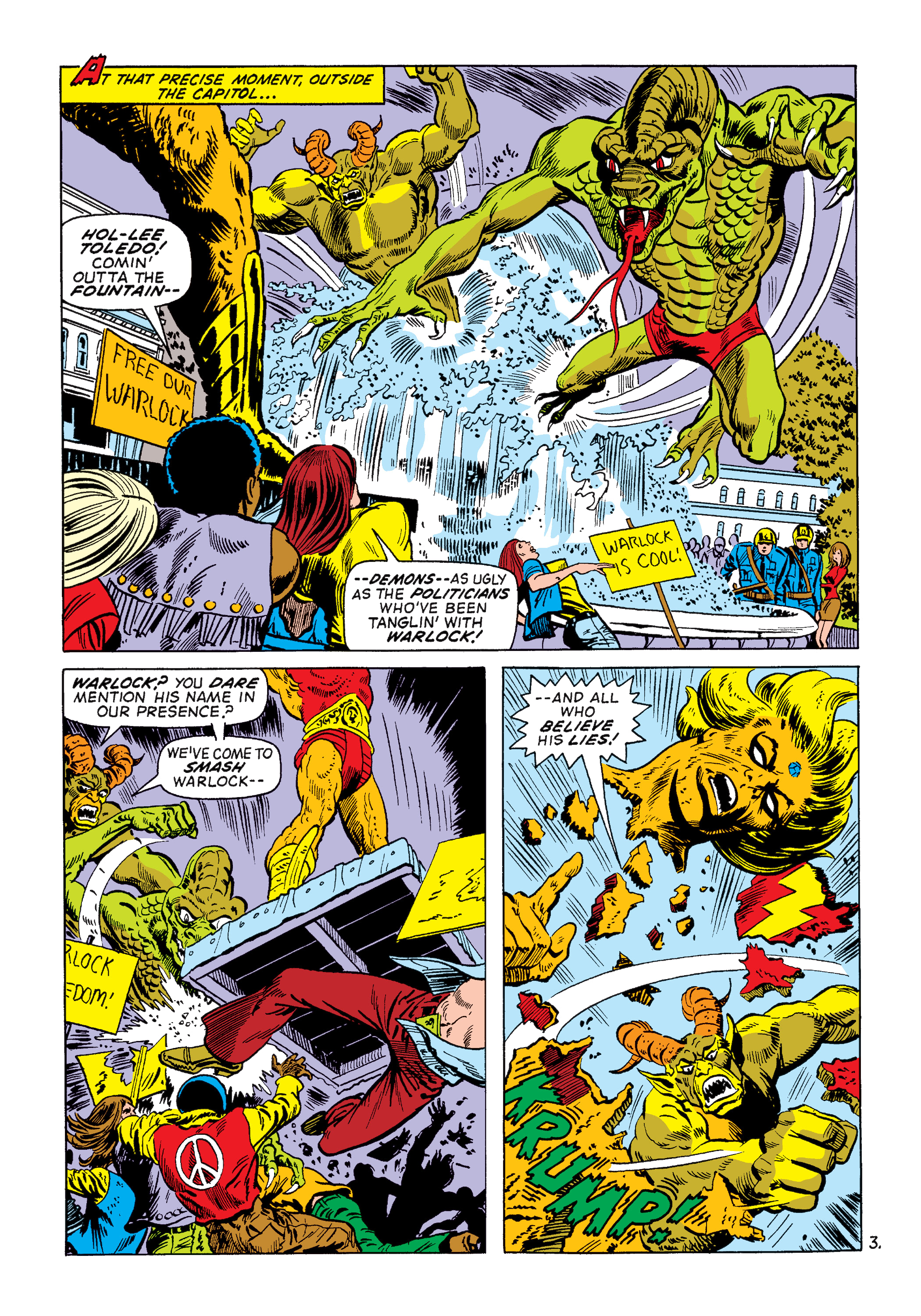 Read online Marvel Masterworks: Warlock comic -  Issue # TPB 1 (Part 3) - 4