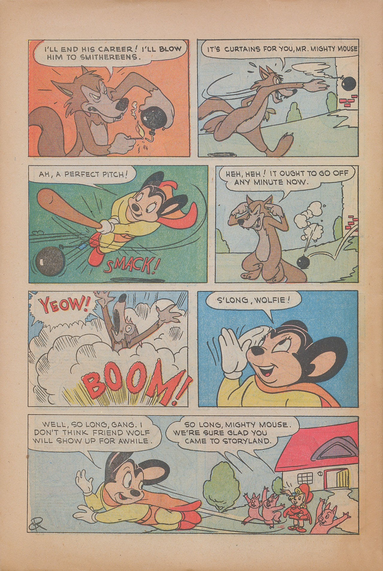 Read online Paul Terry's Mighty Mouse Comics comic -  Issue #5 - 34