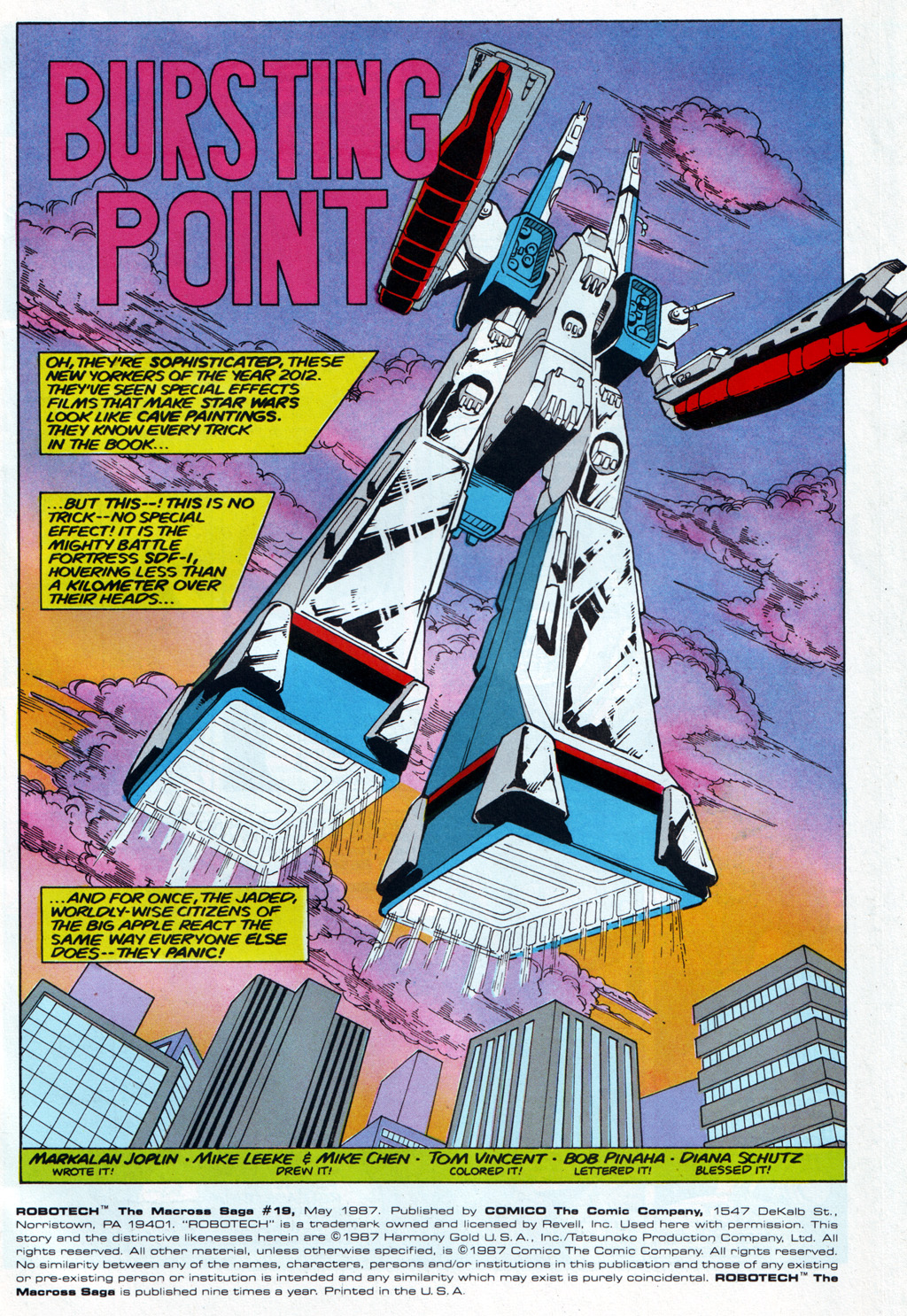 Read online Robotech The Macross Saga comic -  Issue #19 - 3