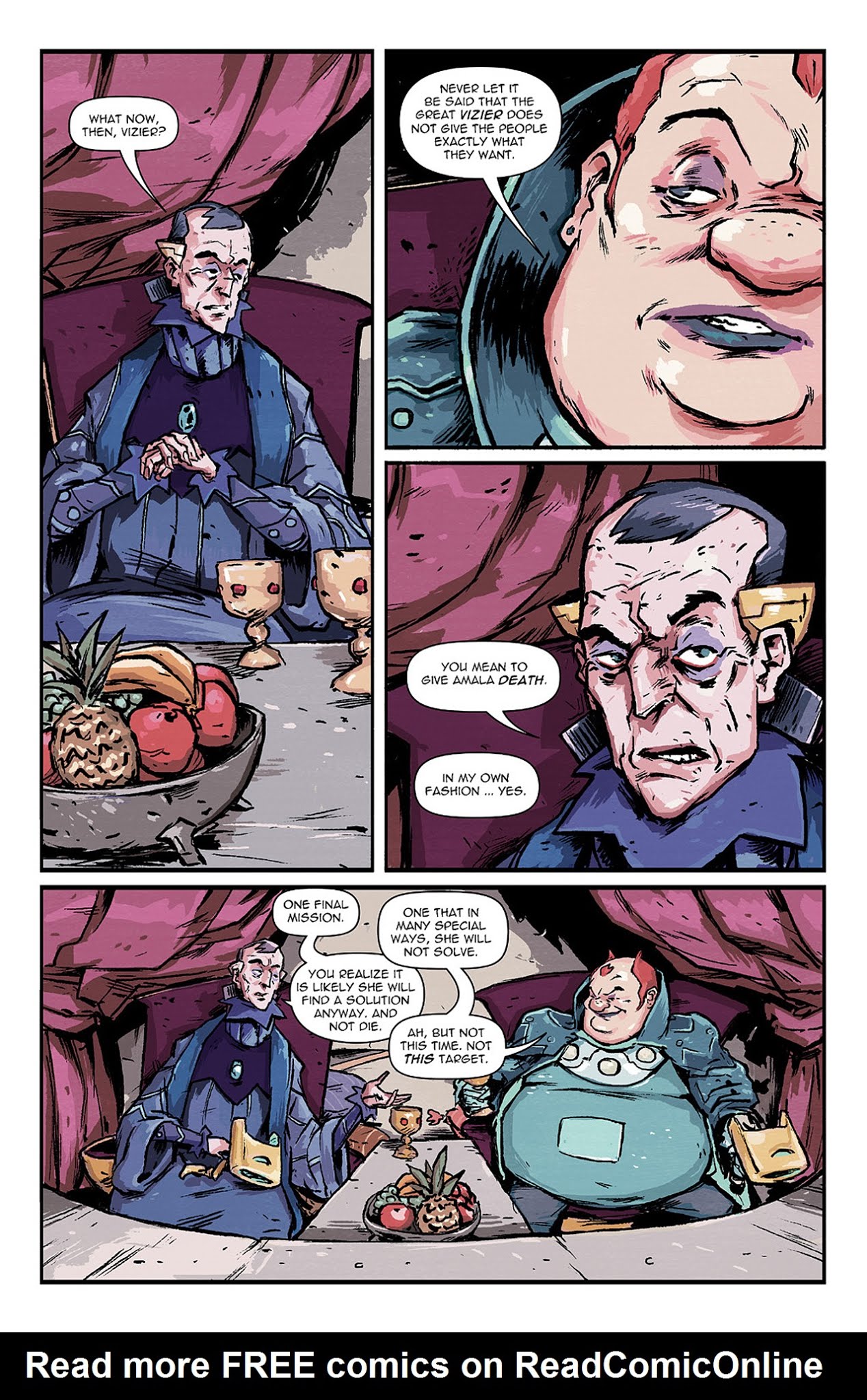 Read online Amala's Blade comic -  Issue #1 - 13