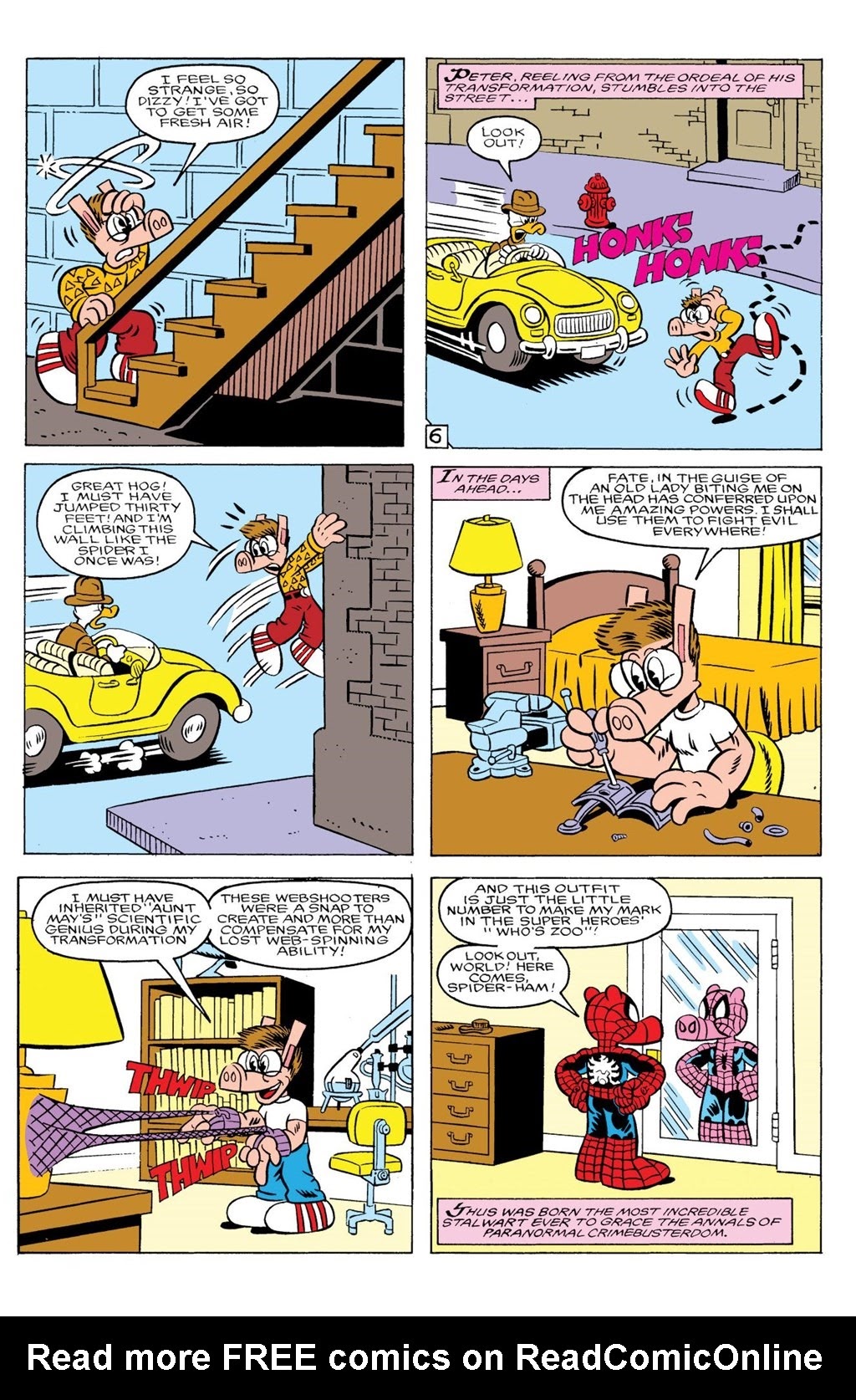Read online Spider-Man: Spider-Verse comic -  Issue # Spider-Ham - 94