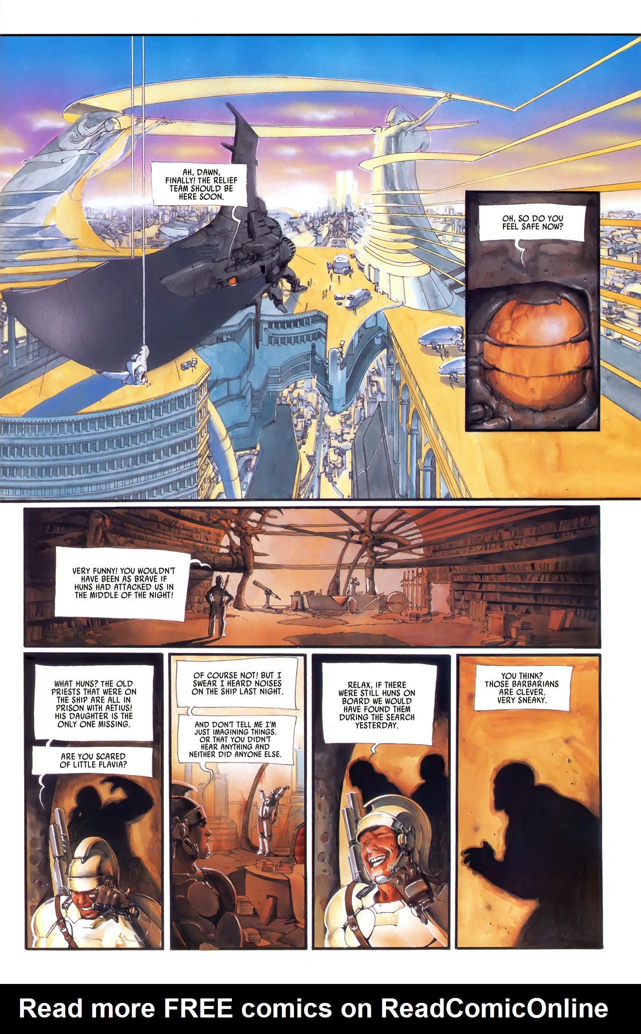 Read online Scourge of the Gods comic -  Issue #3 - 37