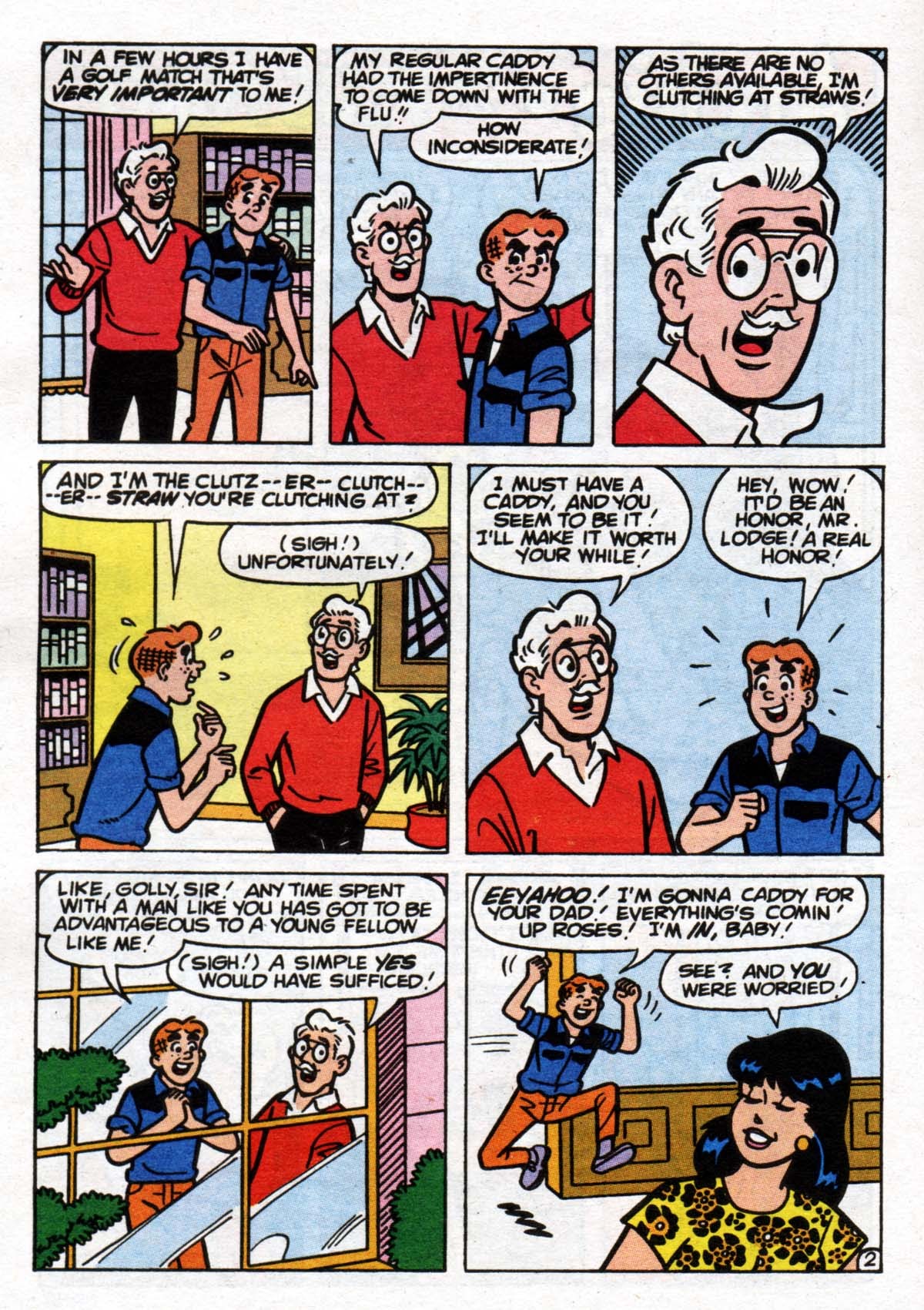 Read online Archie's Double Digest Magazine comic -  Issue #135 - 139