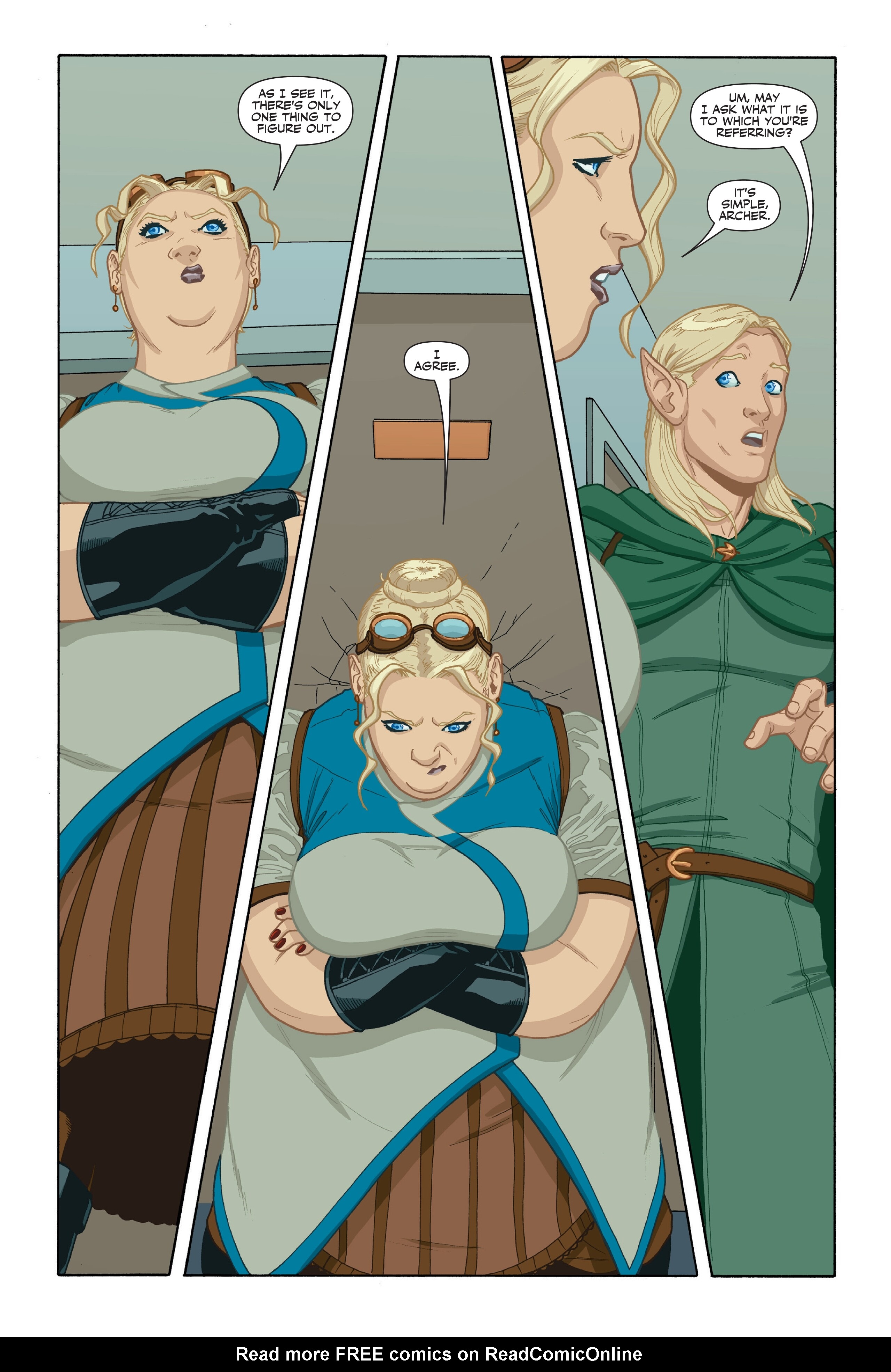 Read online Faith Deluxe Edition comic -  Issue # TPB (Part 3) - 4