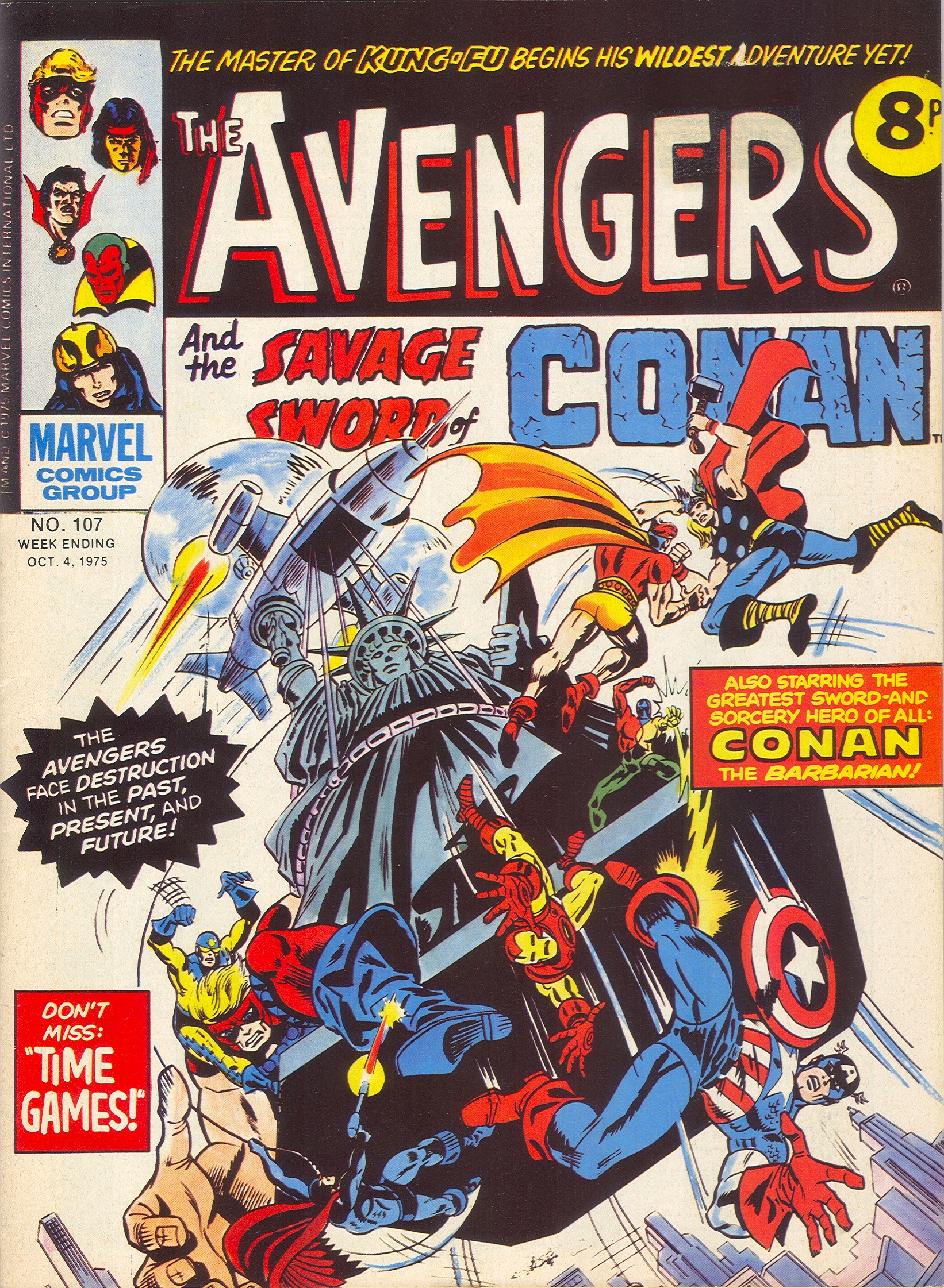 Read online The Avengers (1973) comic -  Issue #107 - 1