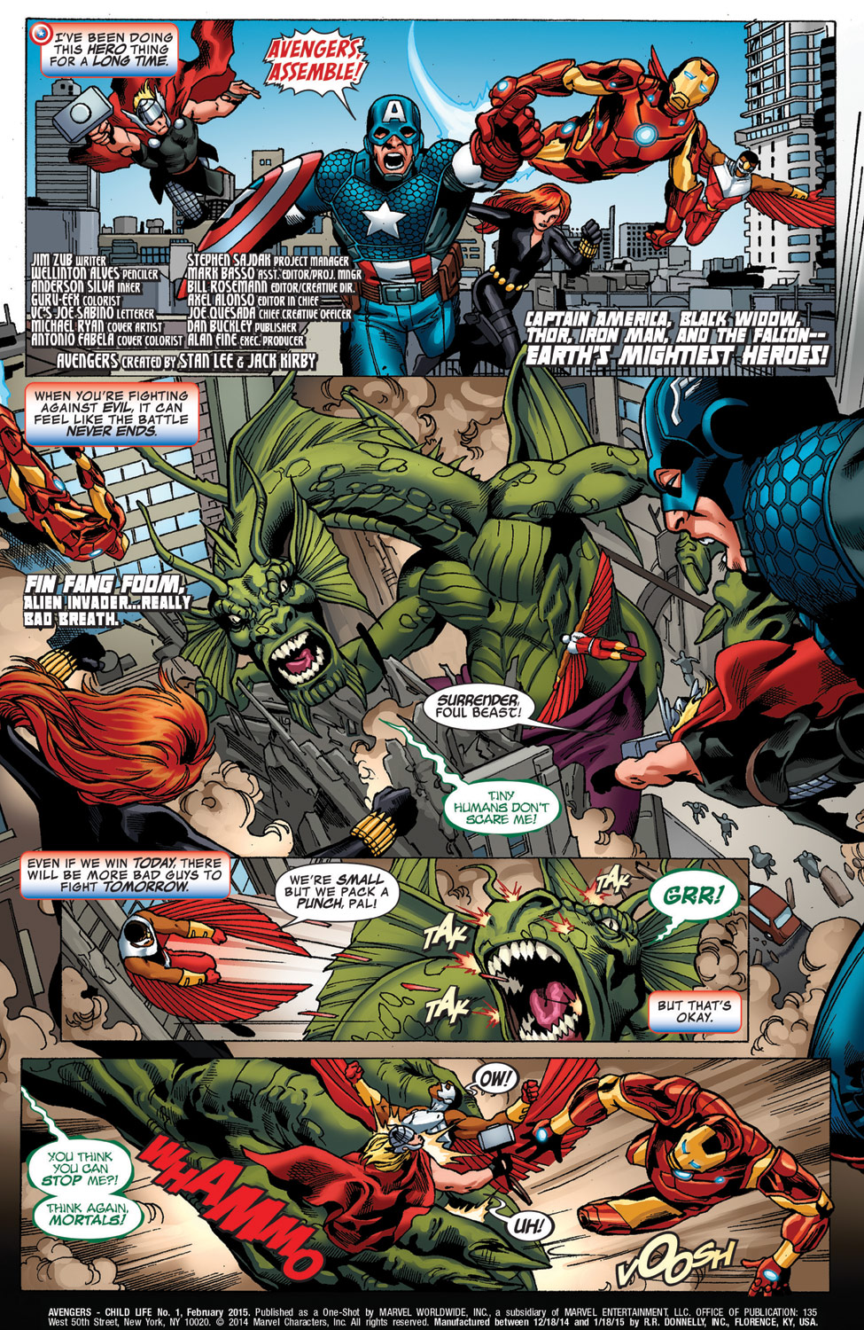 Read online Avengers-Child Life comic -  Issue # Full - 2
