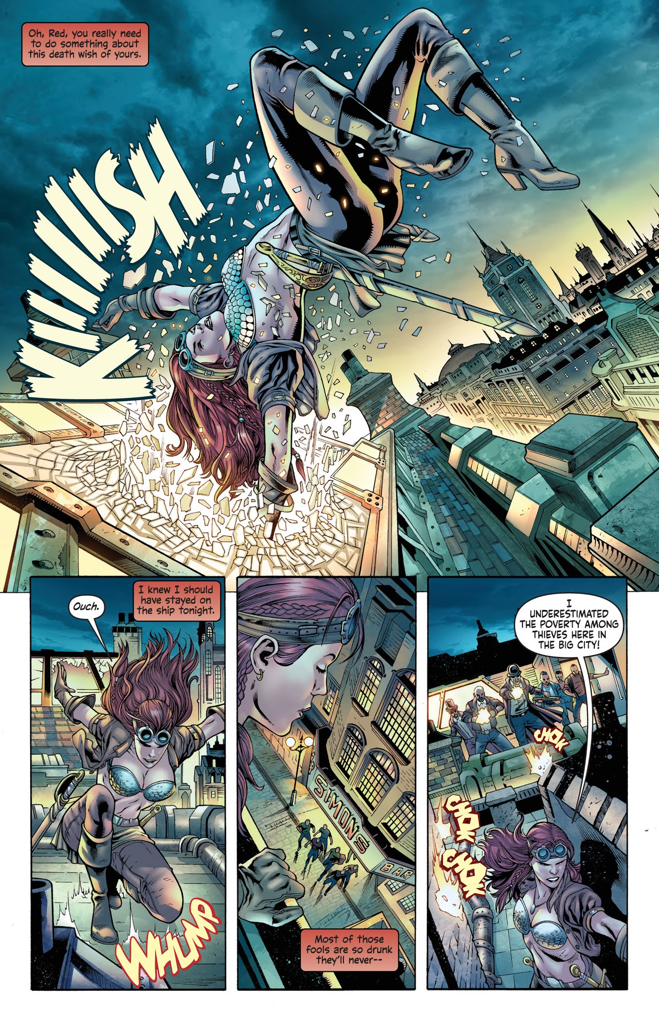 Read online Legenderry Red Sonja comic -  Issue # _TPB - 13