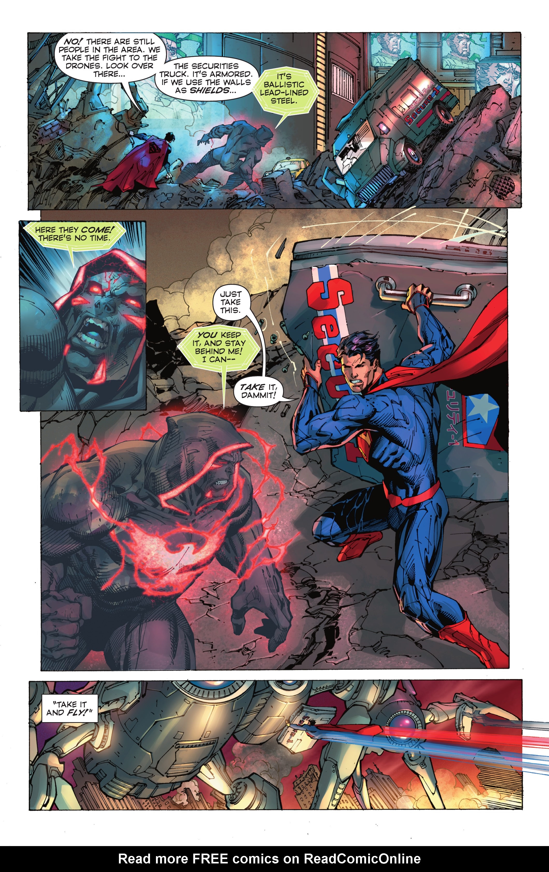 Read online Superman Unchained Deluxe Edition comic -  Issue # TPB (Part 1) - 92