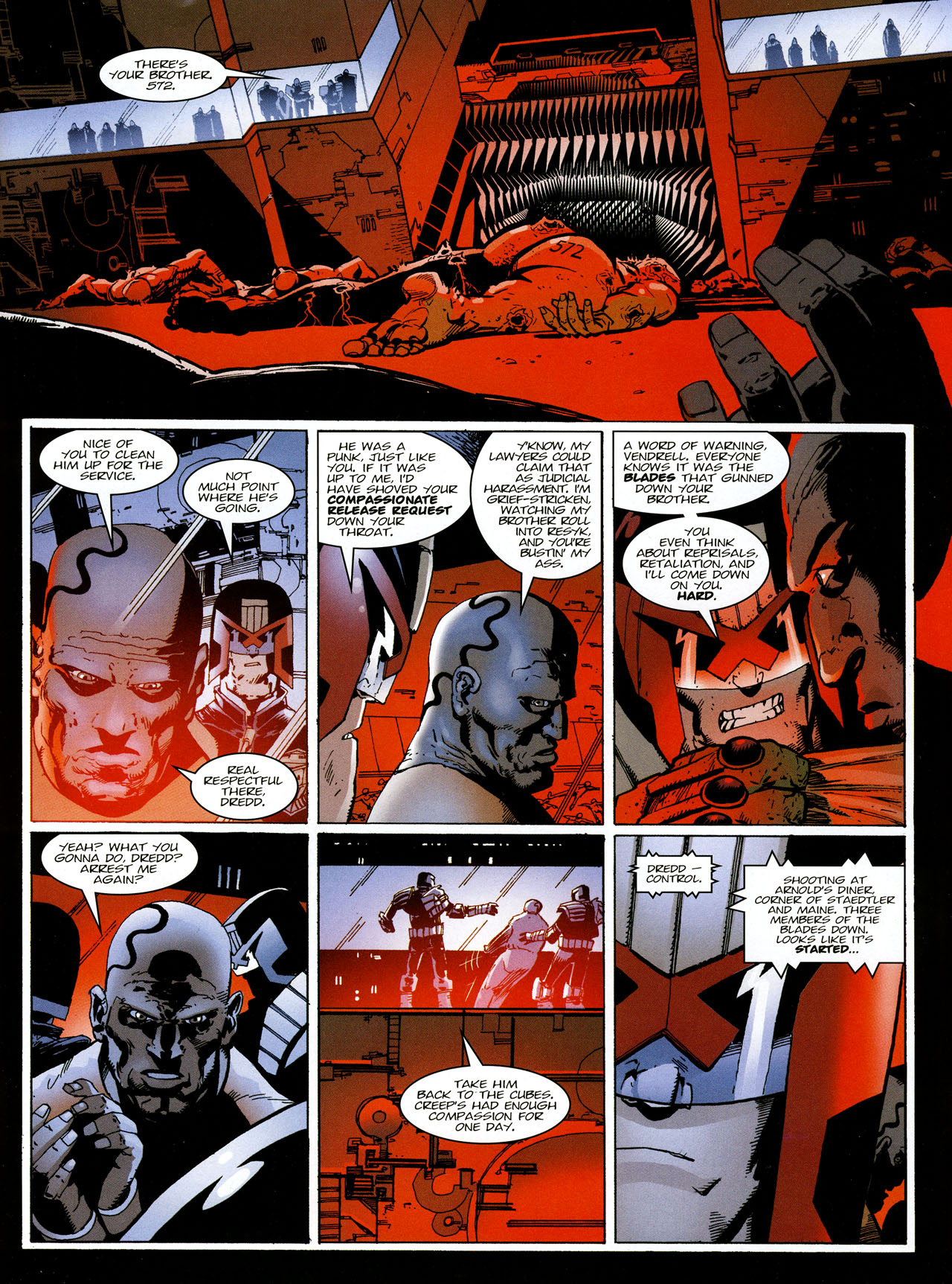 Read online Judge Dredd Megazine (Vol. 5) comic -  Issue #258 - 6