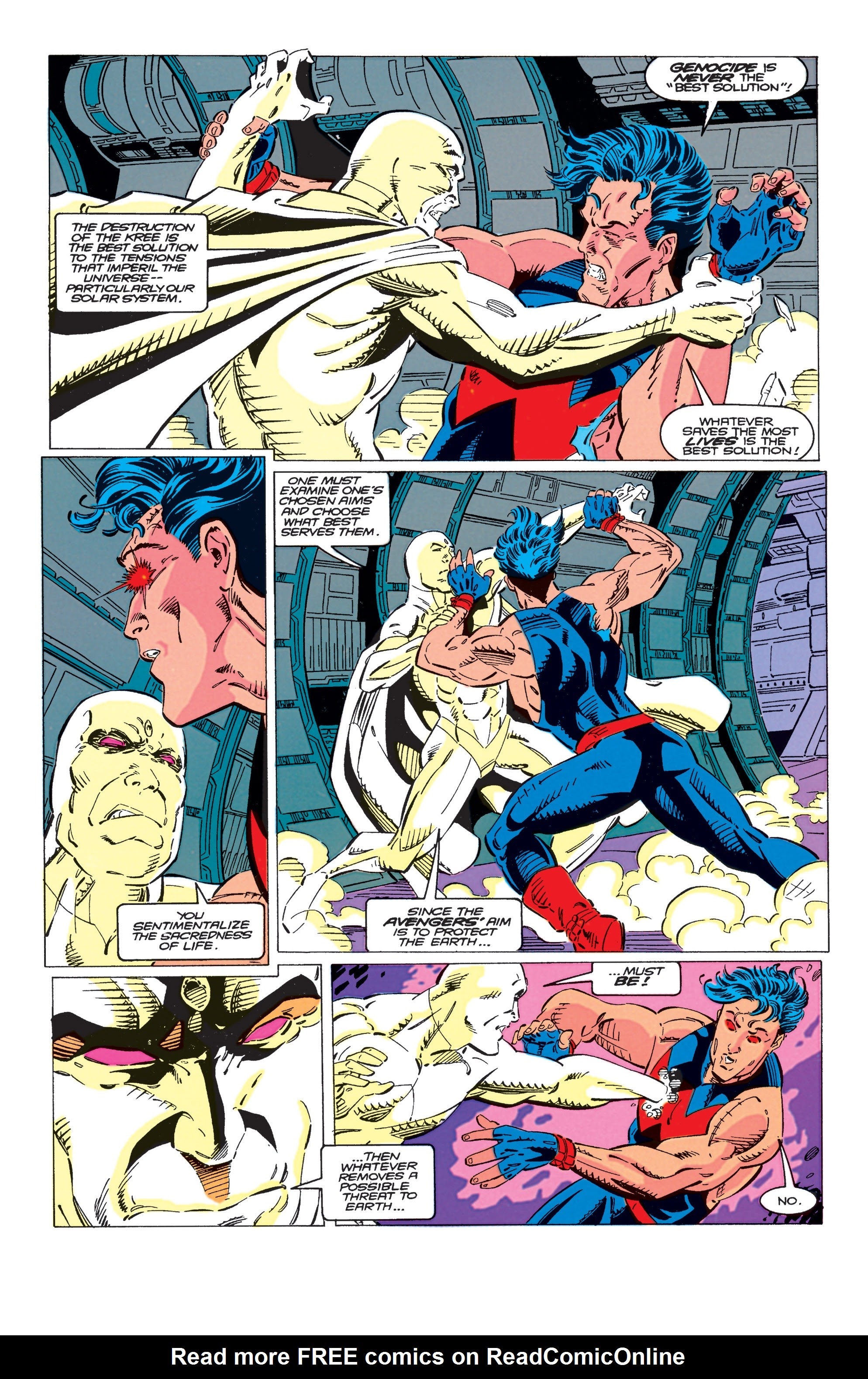 Read online Avengers Epic Collection: Operation Galactic Storm comic -  Issue # TPB (Part 4) - 87