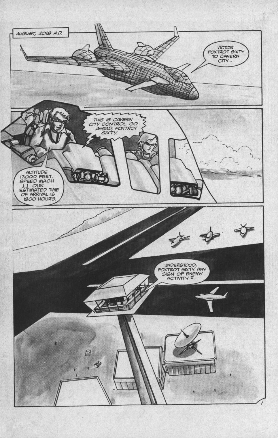 Read online Robotech II: The Sentinels - The Malcontent Uprisings comic -  Issue #2 - 3