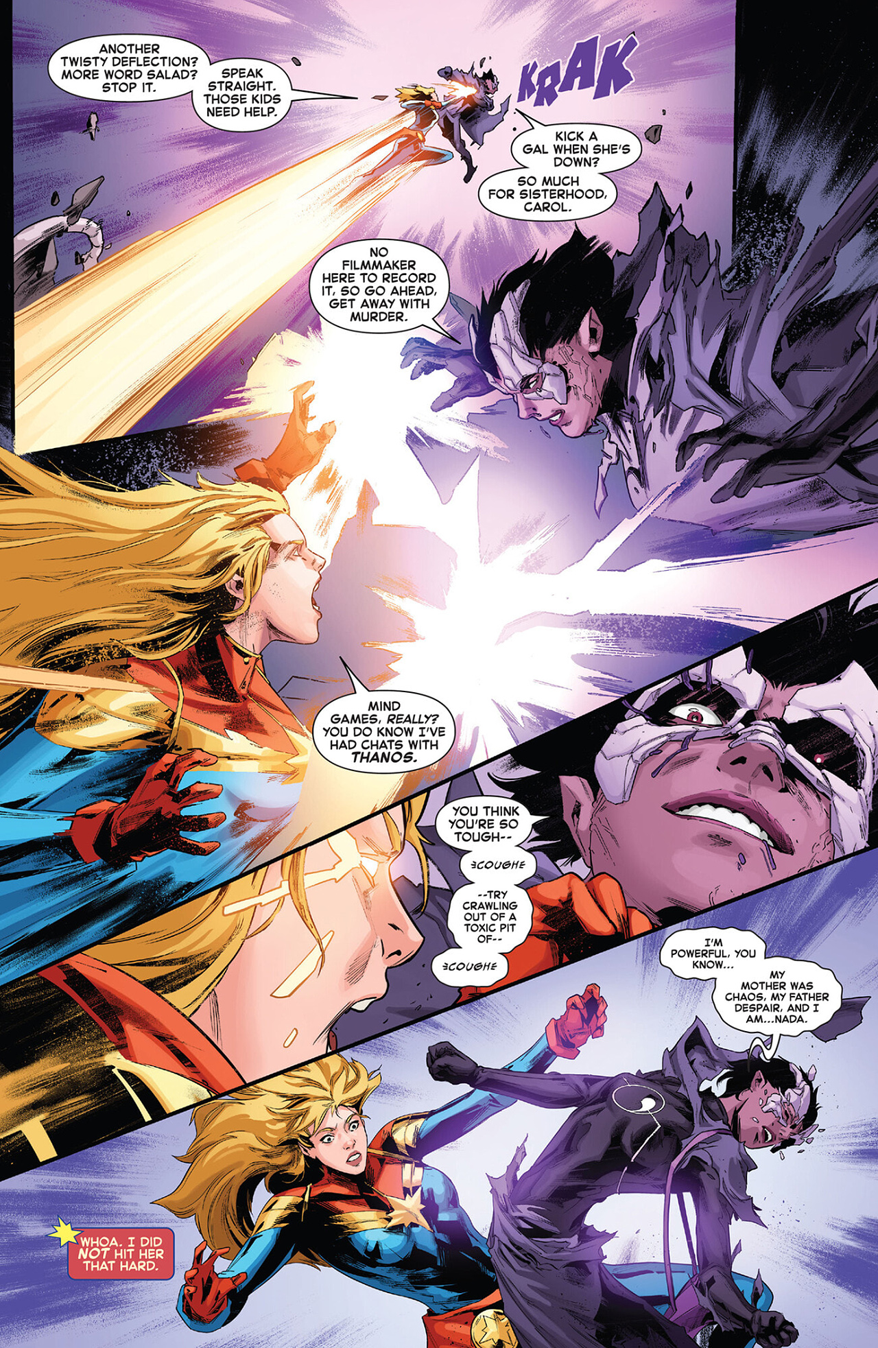 Read online Captain Marvel: Dark Tempest comic -  Issue #4 - 6
