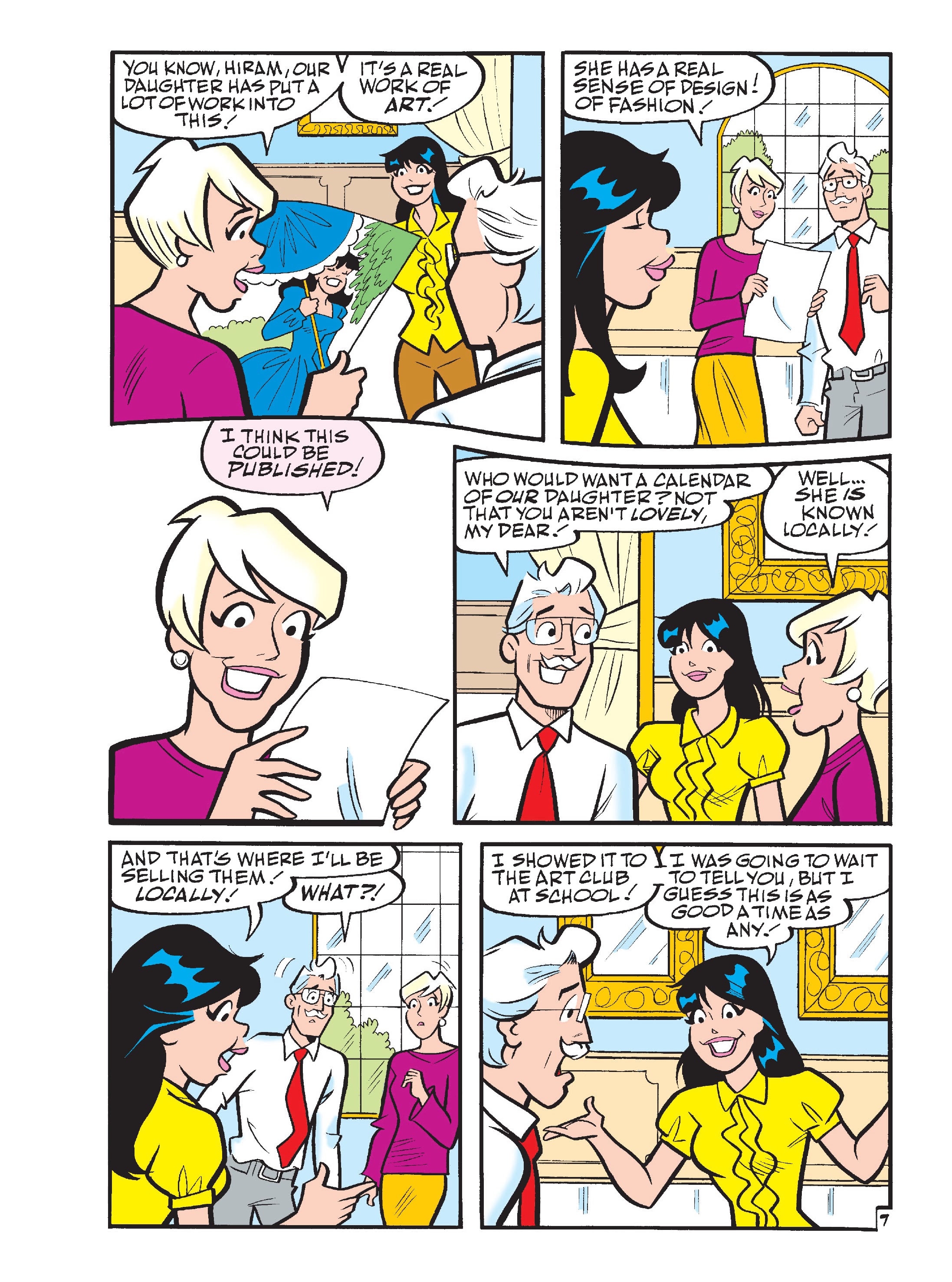 Read online World of Betty & Veronica Digest comic -  Issue #12 - 129