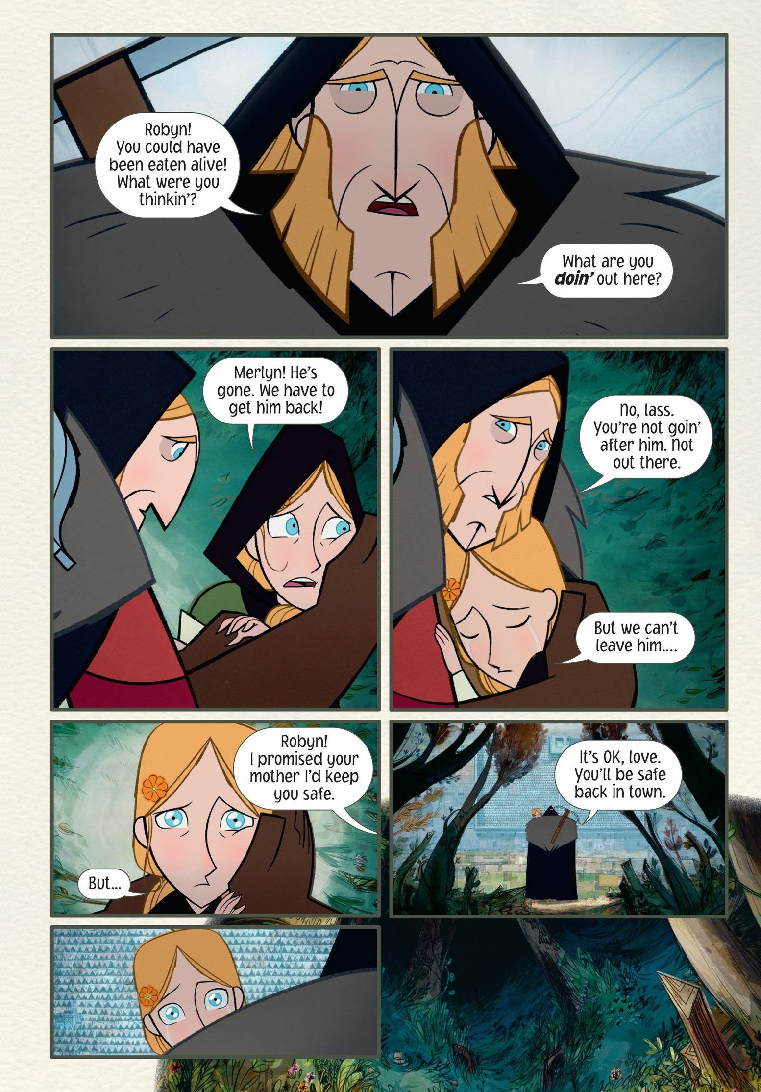 Read online Wolfwalkers: The Graphic Novel comic -  Issue # TPB (Part 1) - 58