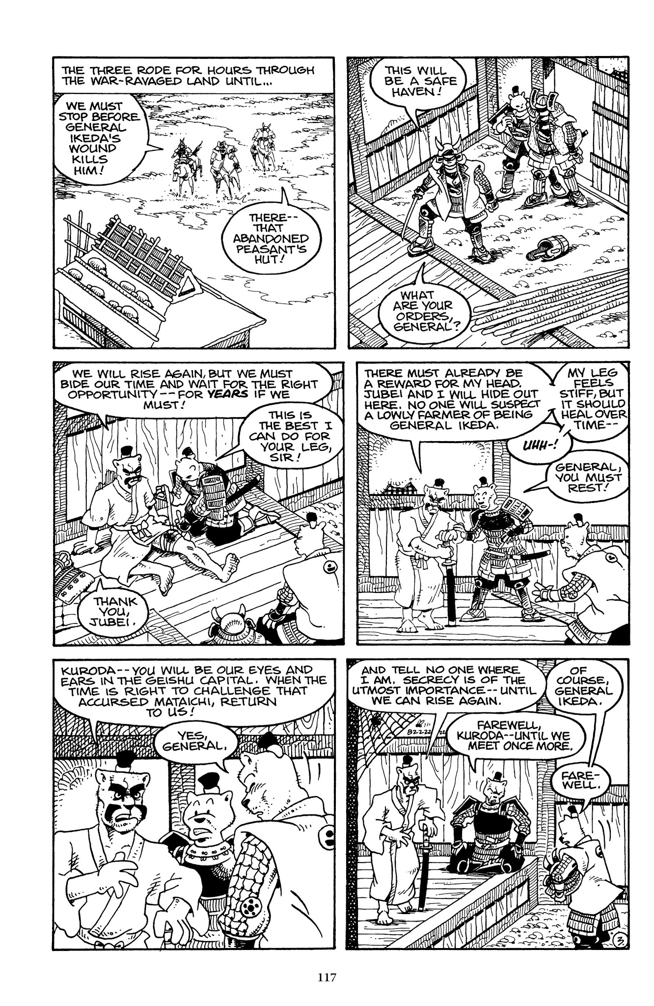 Read online The Usagi Yojimbo Saga comic -  Issue # TPB 2 - 117