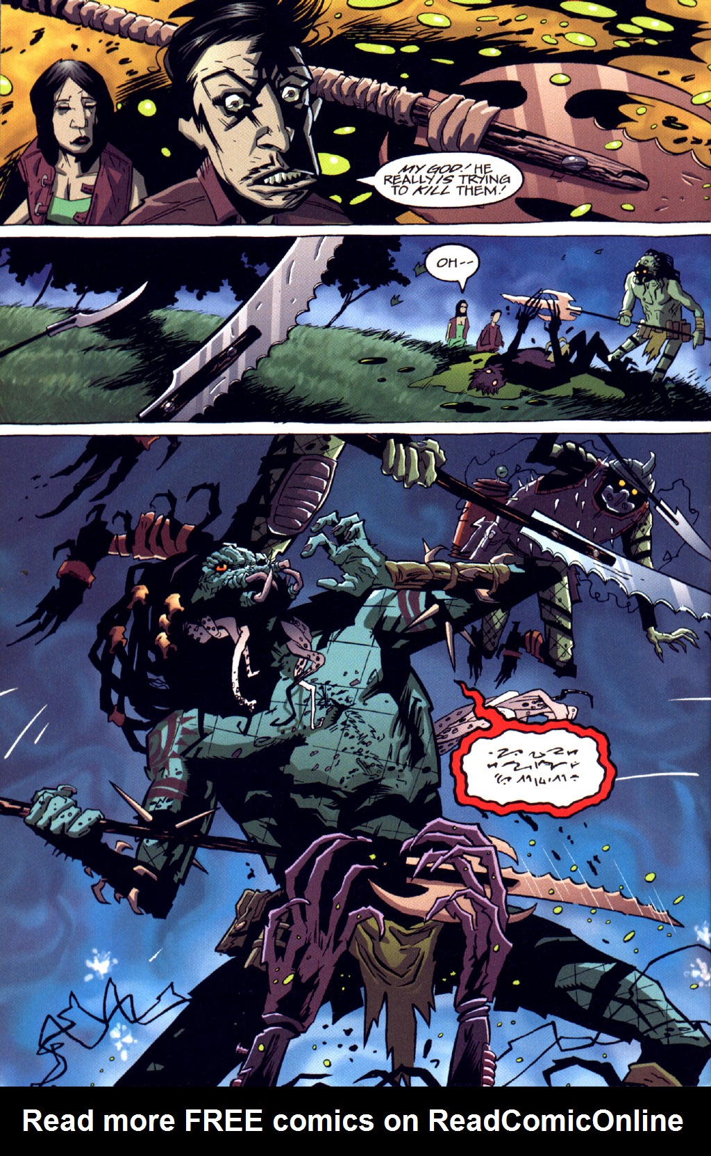 Read online Predator: Homeworld comic -  Issue #3 - 22