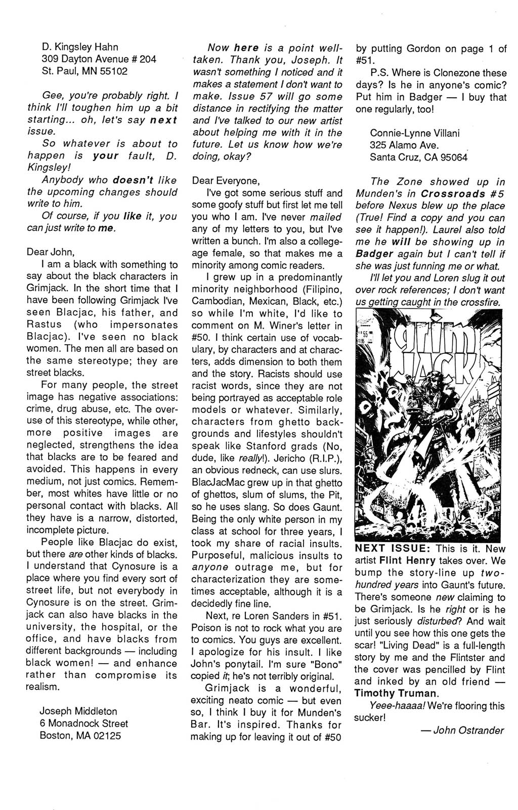 Read online Grimjack comic -  Issue #54 - 33