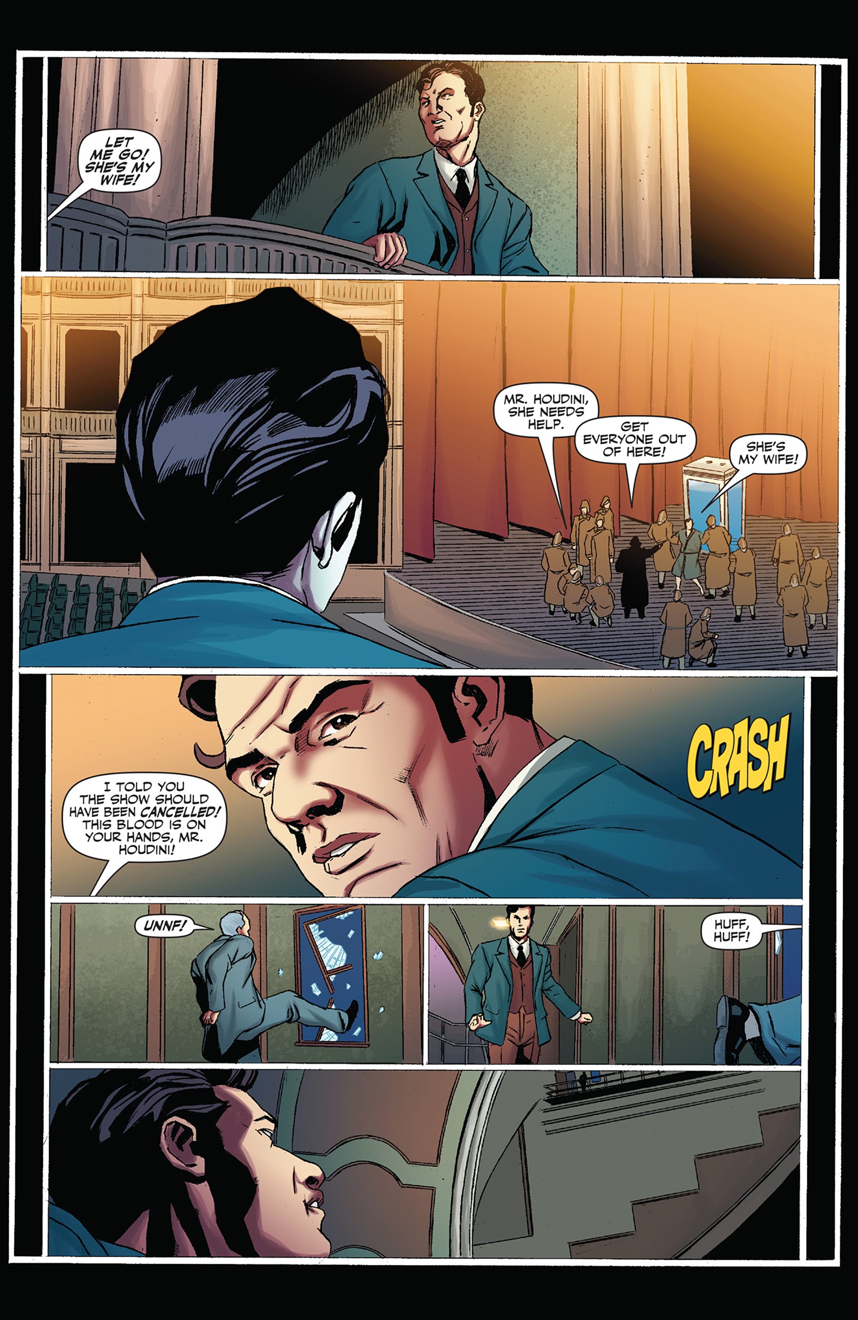 Read online Sherlock Holmes vs. Harry Houdini comic -  Issue #3 - 16