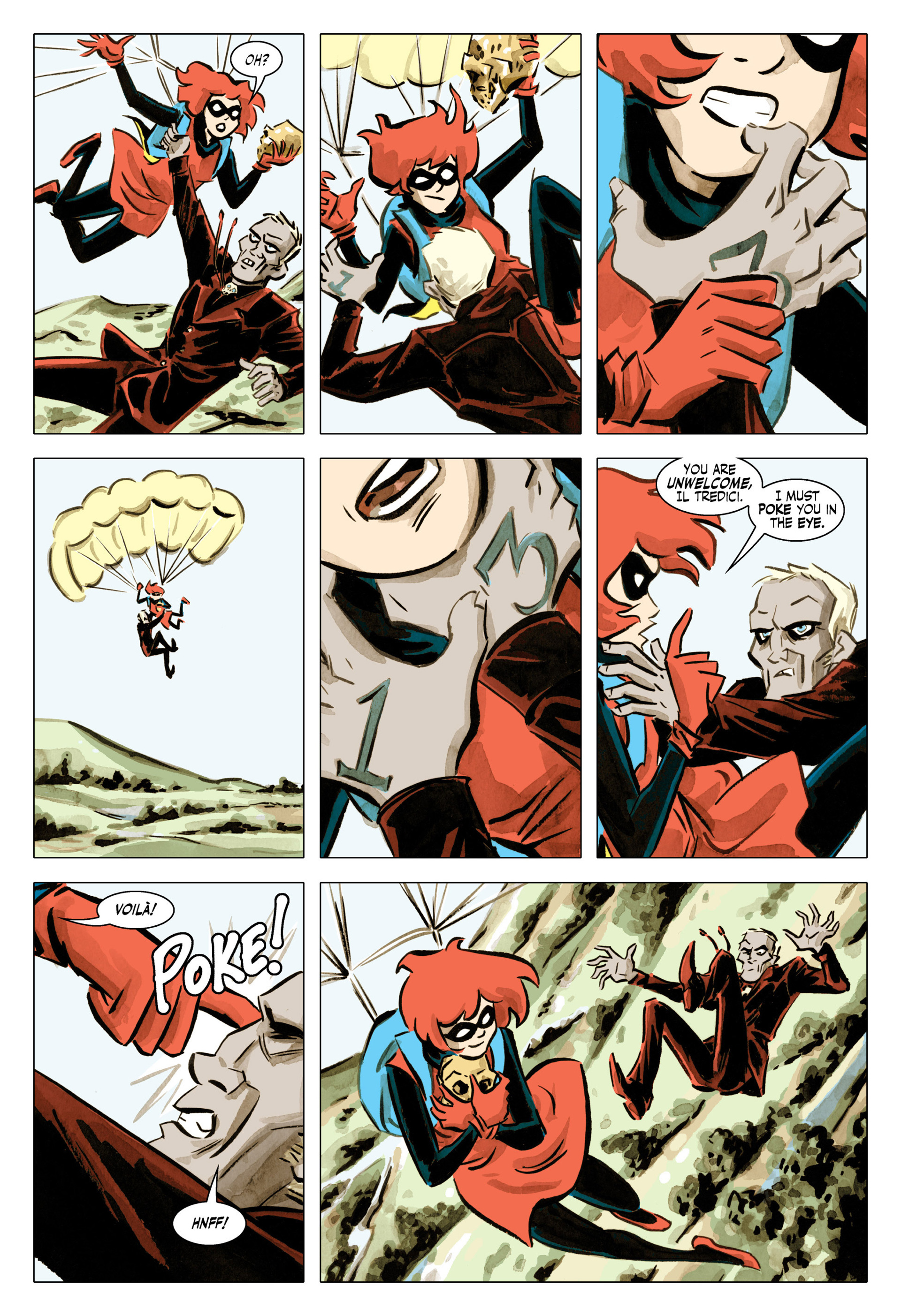 Read online Bandette (2012) comic -  Issue #7 - 18