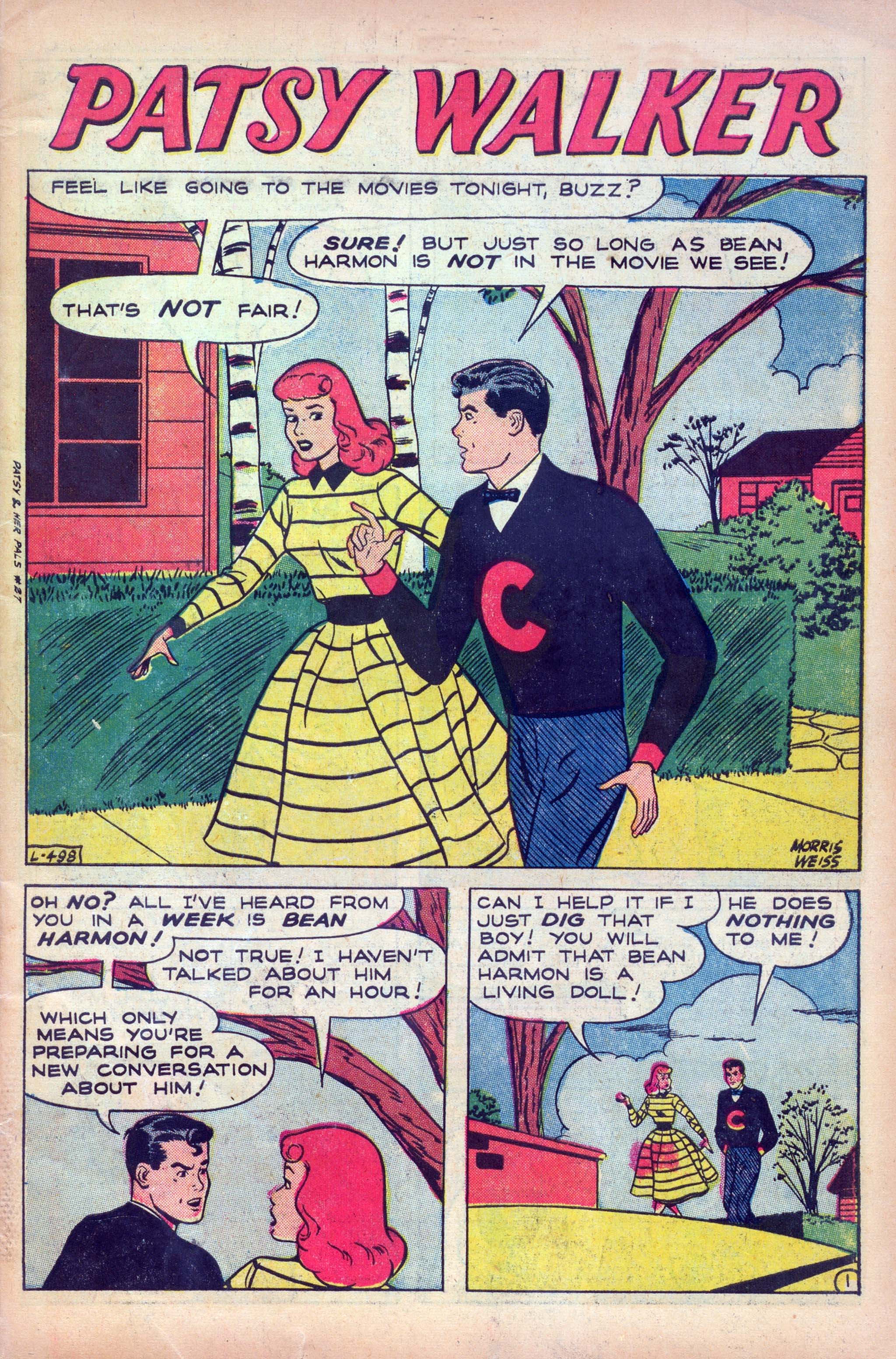Read online Patsy and her Pals comic -  Issue #27 - 3