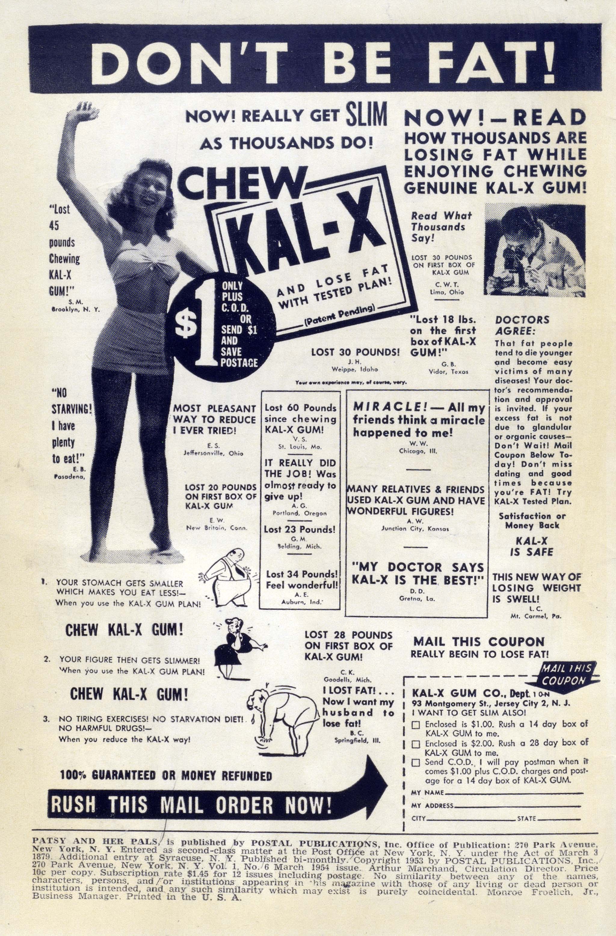 Read online Patsy and her Pals comic -  Issue #6 - 2
