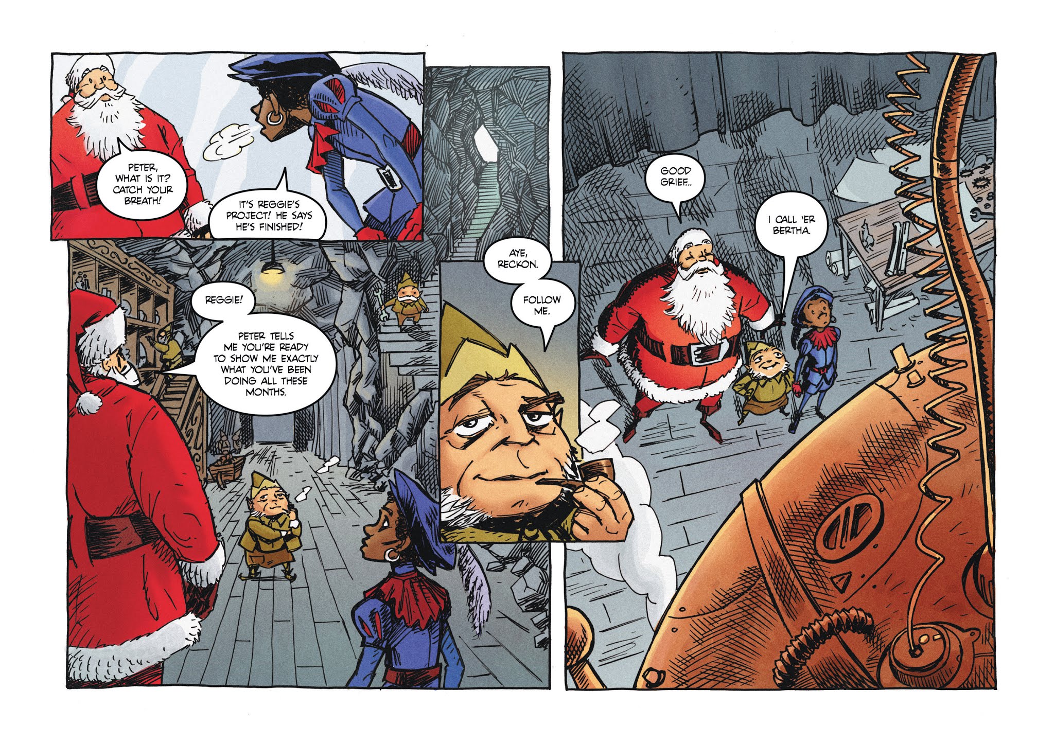 Read online Santa Claus vs. The Nazis comic -  Issue # TPB - 13