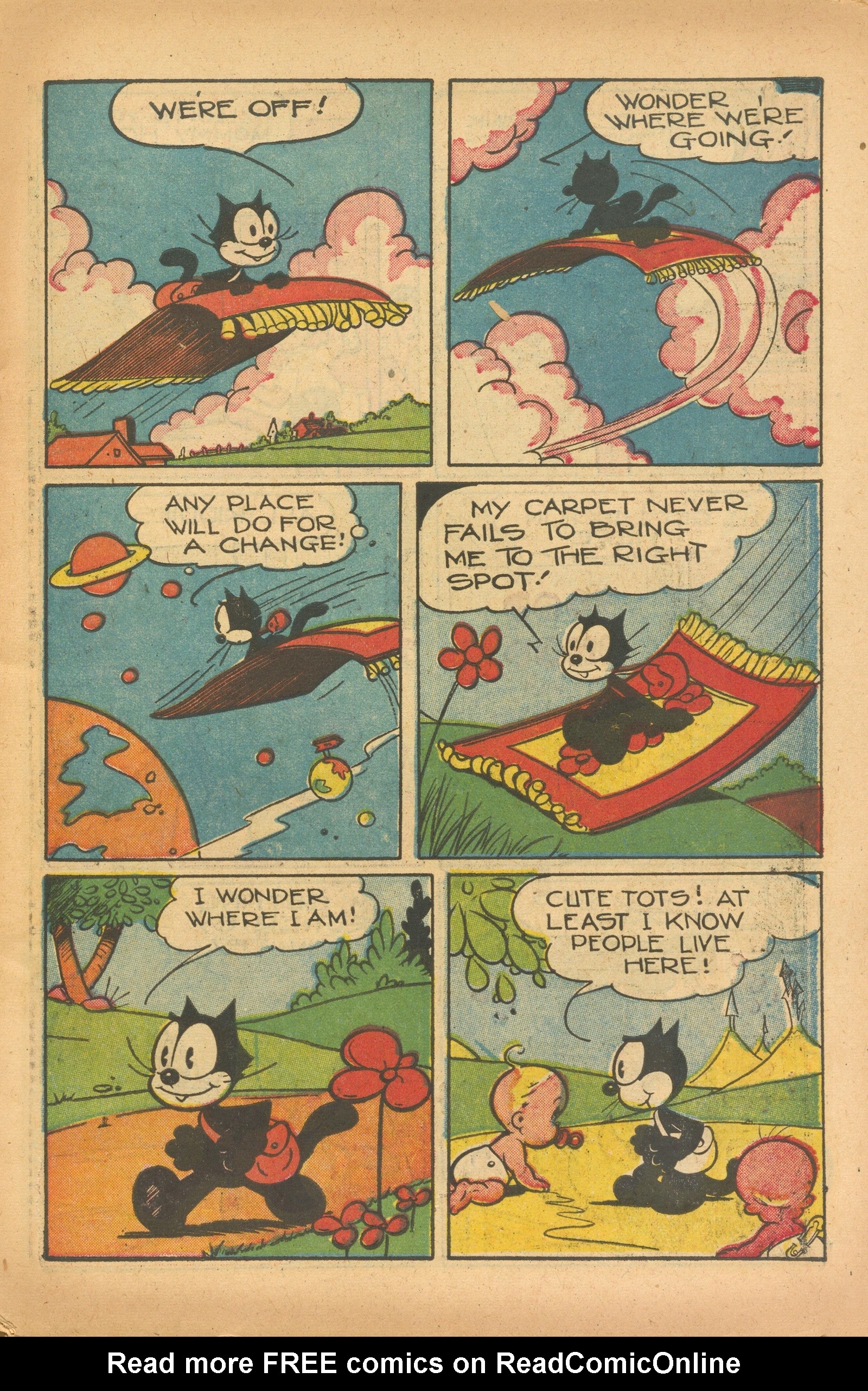 Read online Felix the Cat (1951) comic -  Issue #26 - 5