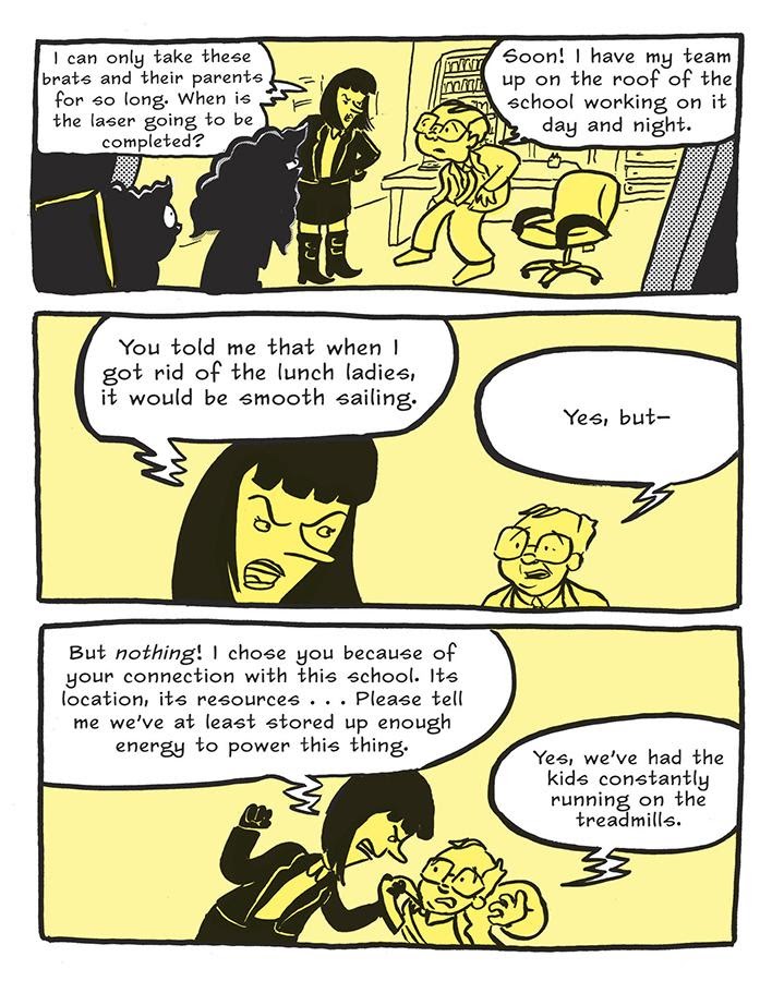 Read online Lunch Lady and the Schoolwide Scuffle comic -  Issue # TPB - 34