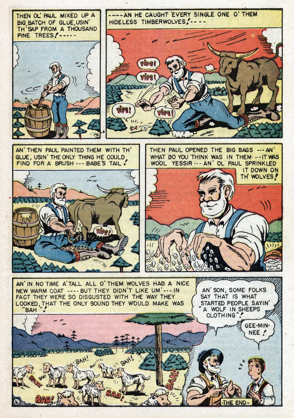 Read online Cowboy Western Comics (1948) comic -  Issue #20 - 24