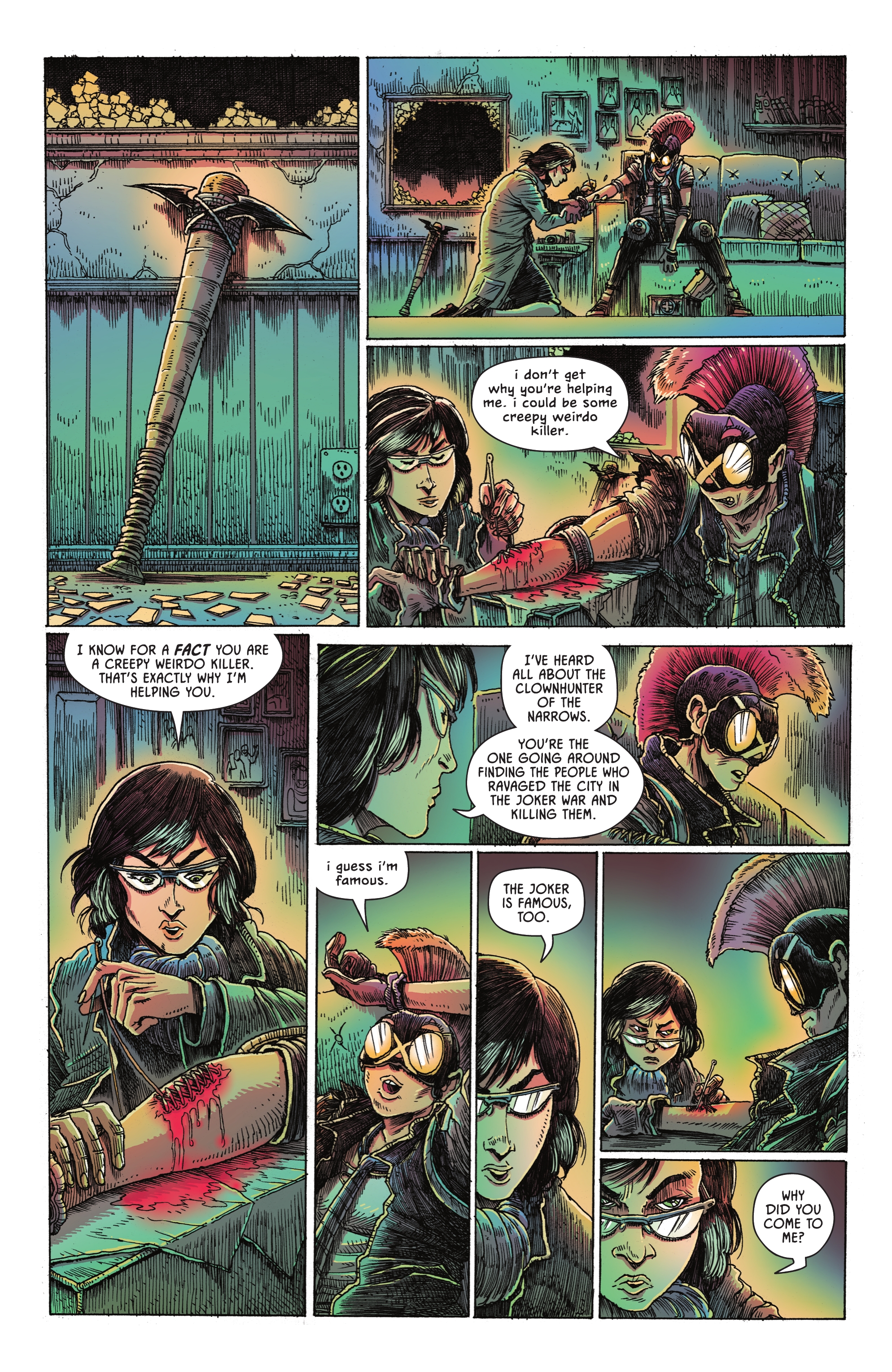 Read online Ghost-Maker/Clownhunter by James Tynion comic -  Issue # TPB (Part 1) - 22