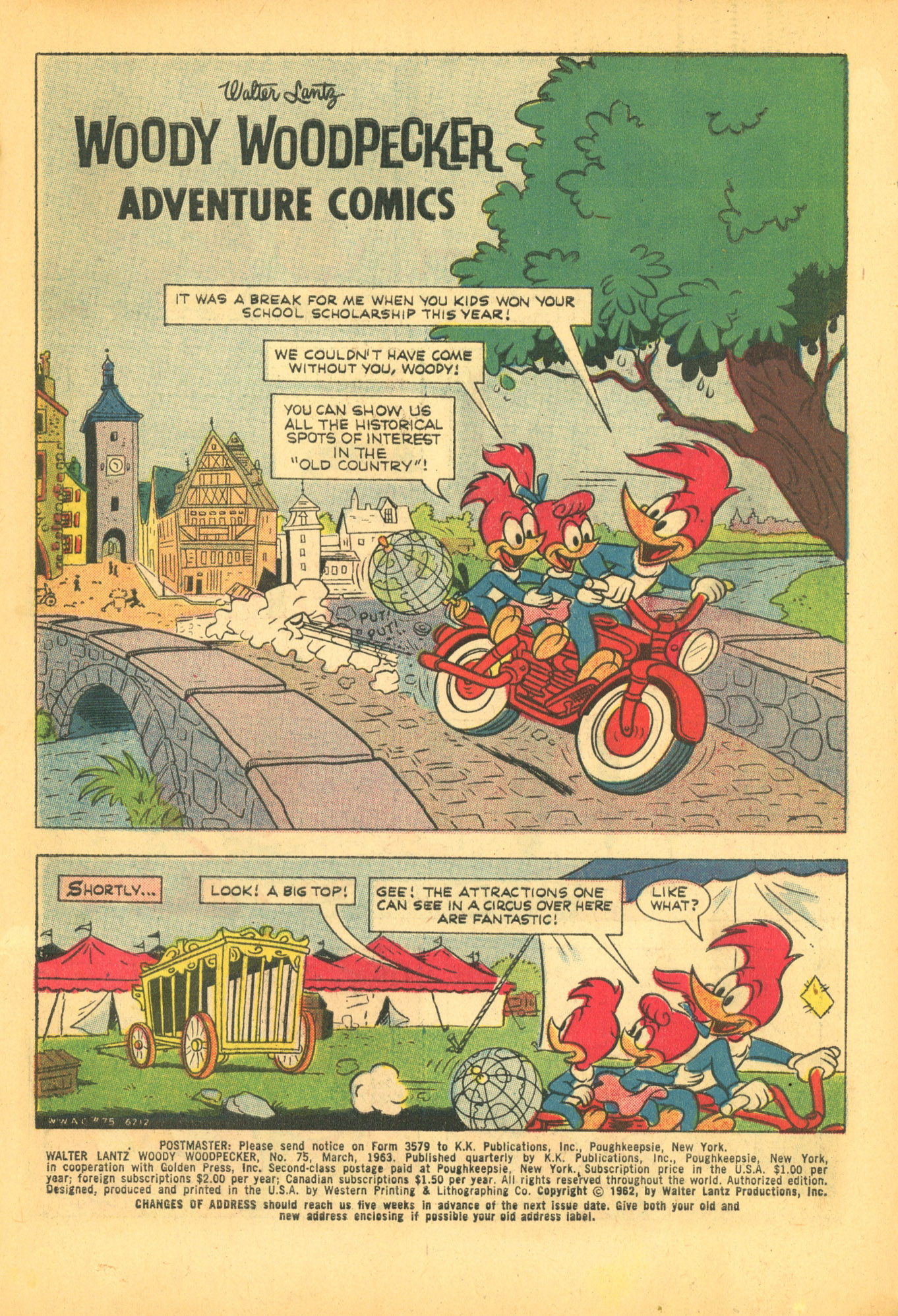 Read online Walter Lantz Woody Woodpecker (1962) comic -  Issue #75 - 3