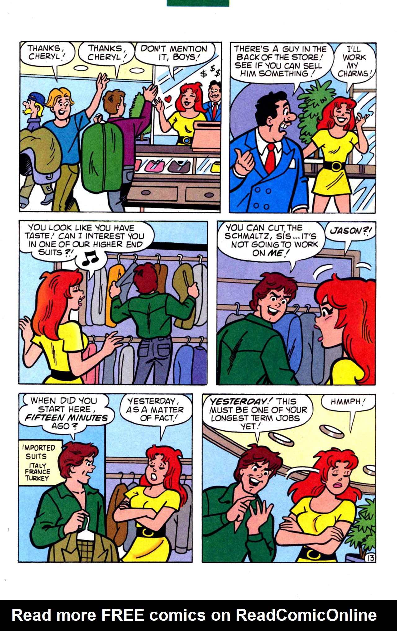 Read online Cheryl Blossom (1996) comic -  Issue #3 - 22