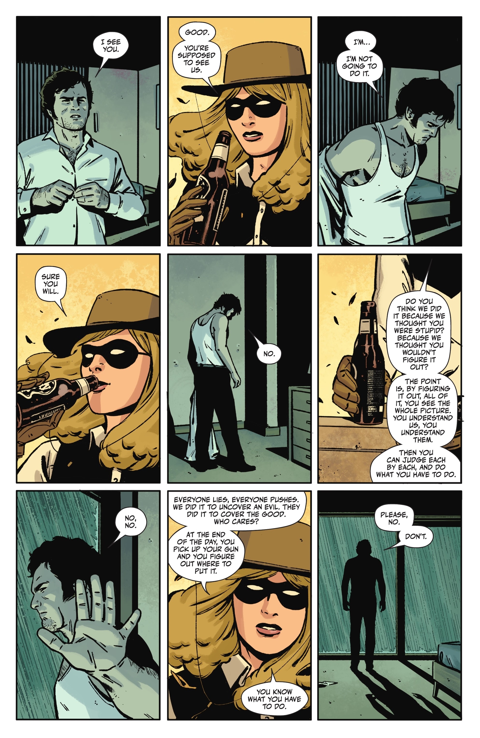 Read online Rorschach comic -  Issue #11 - 14