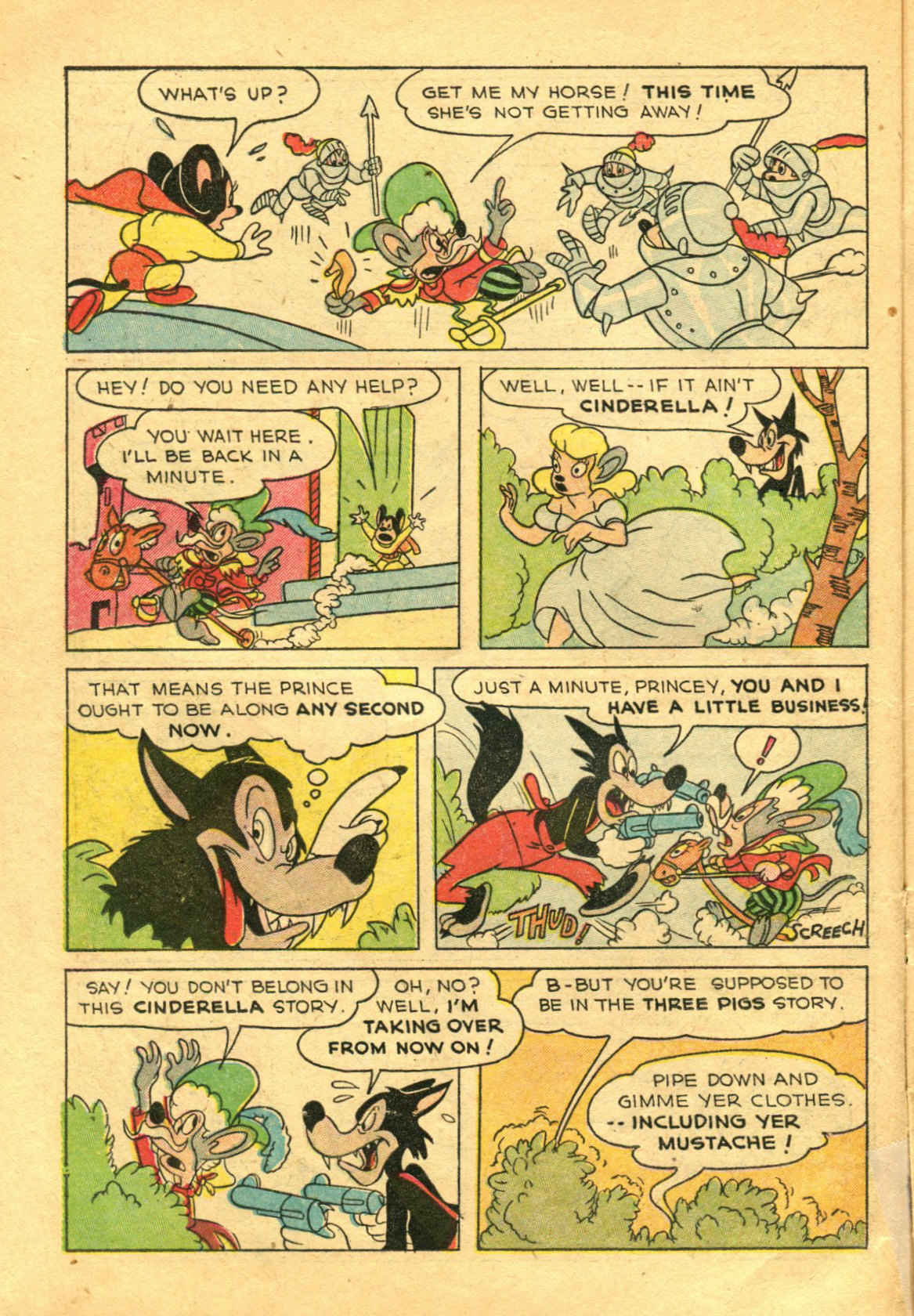 Read online Paul Terry's Mighty Mouse Comics comic -  Issue #8 - 14