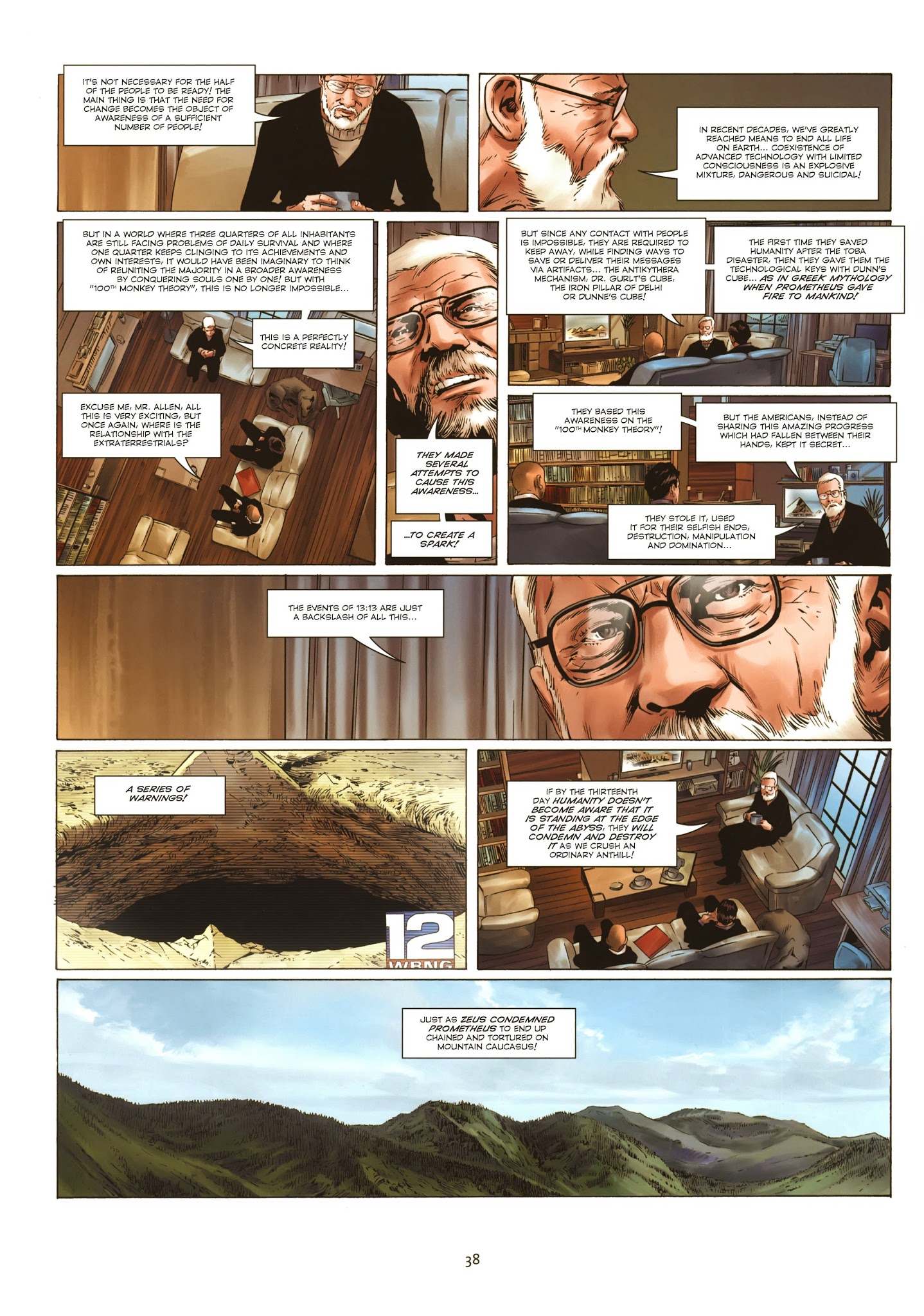 Read online Prometheus comic -  Issue #7 - 39