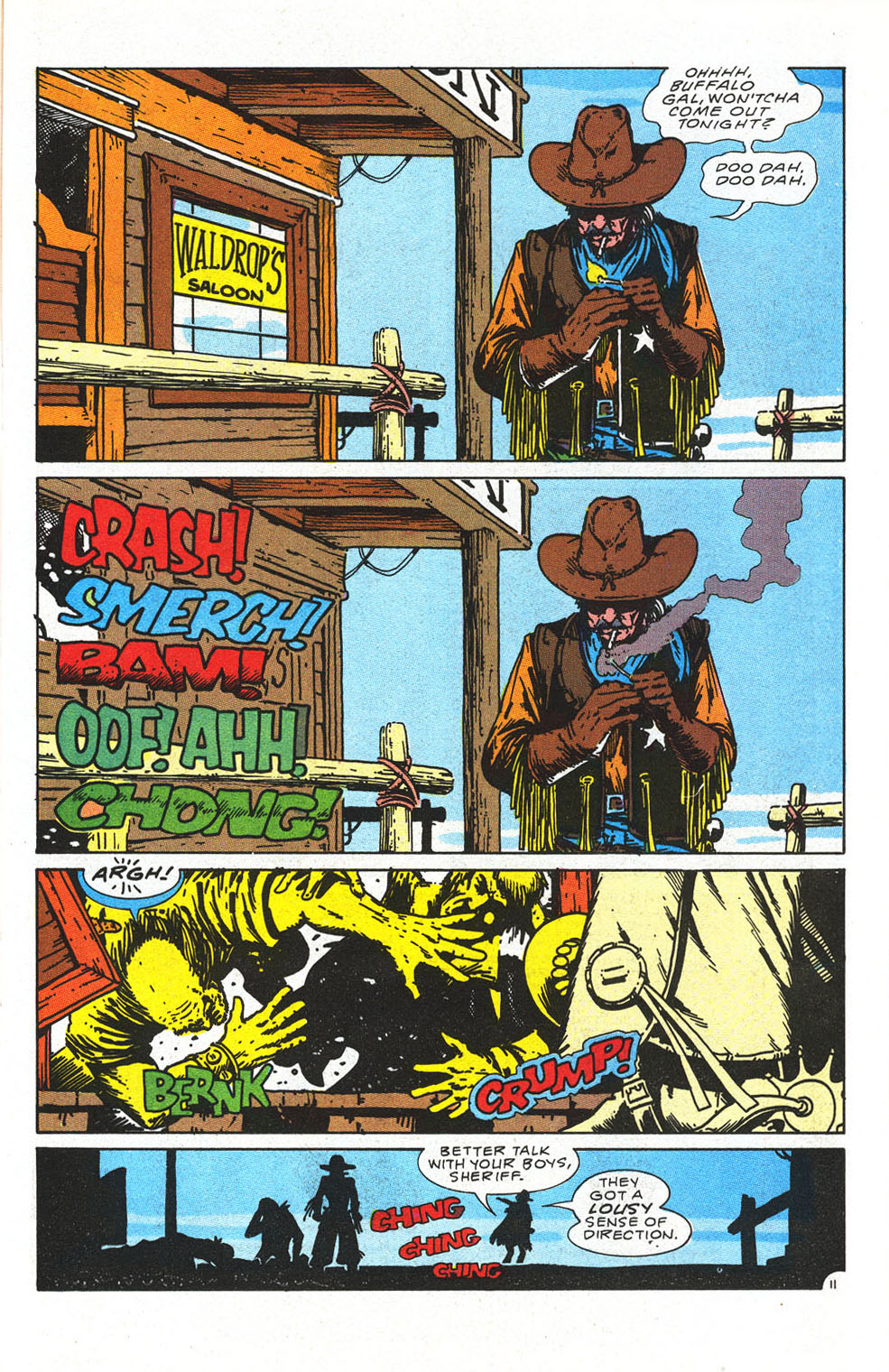 Read online Grimjack comic -  Issue #10 - 15
